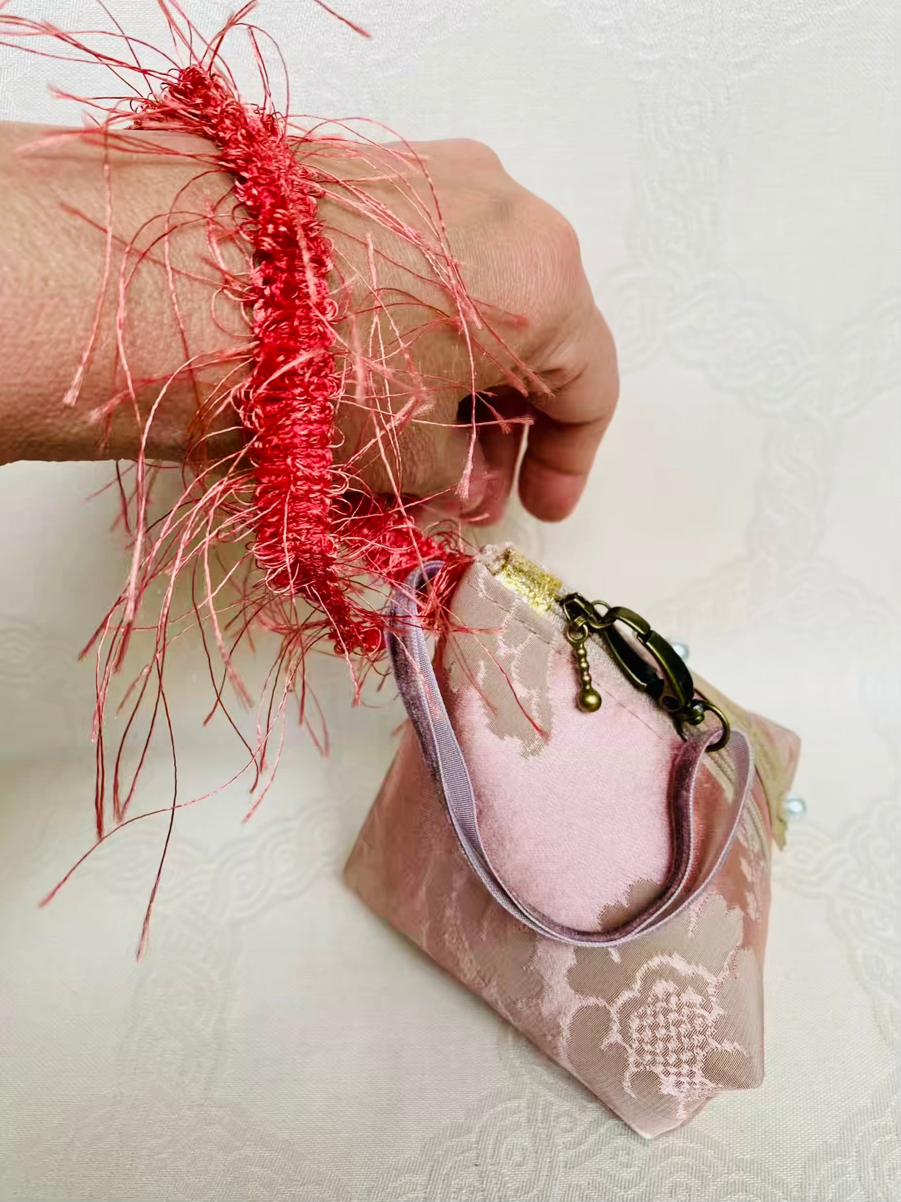 Sac Berlingot MariParis – Collection Marie-Antoinette Pièce unique artisanale Made in France