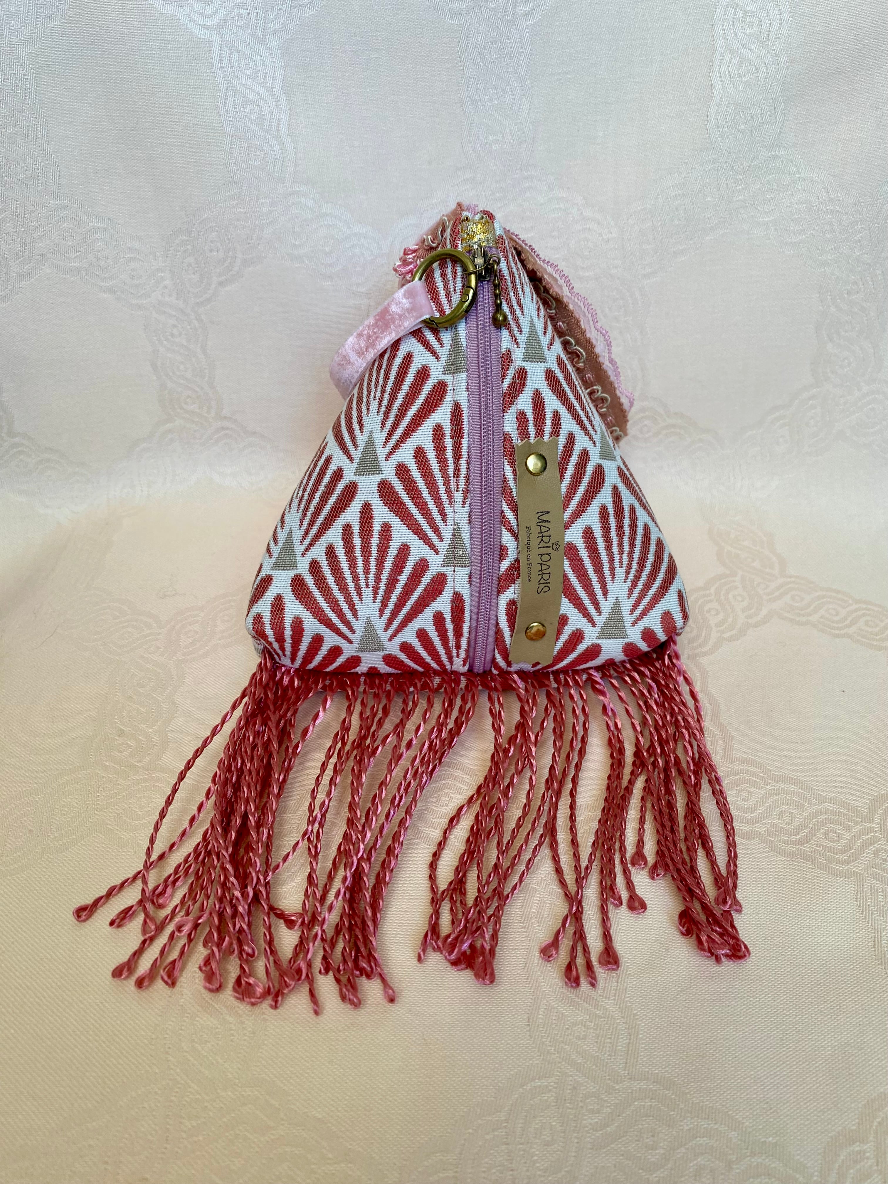 Sac Berlingot MariParis – Collection Les Années Folles Pièce unique artisanale Fait main en France