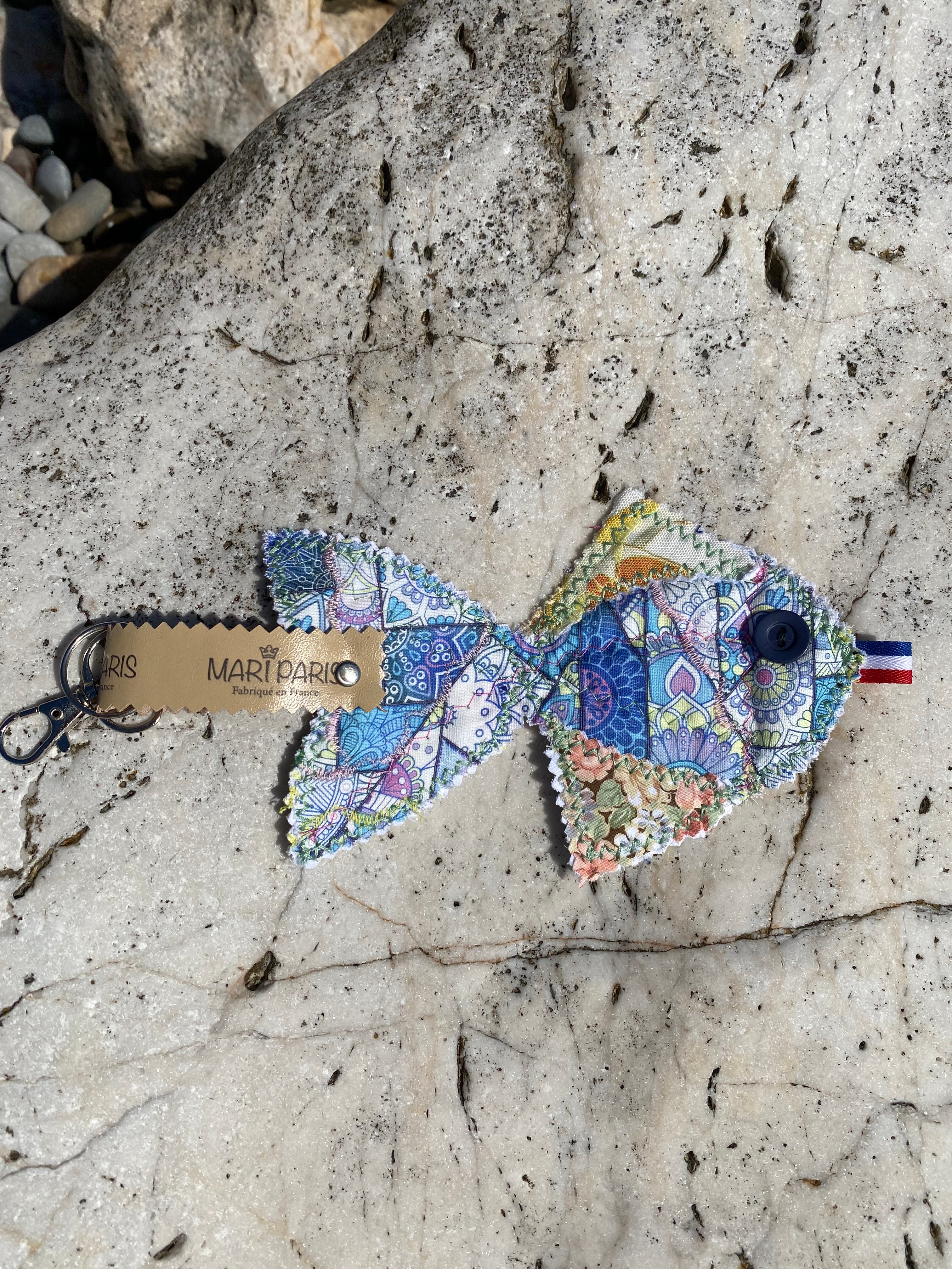 Porte-clés / Bijou de sac MariParis – Collection Trésors Marins