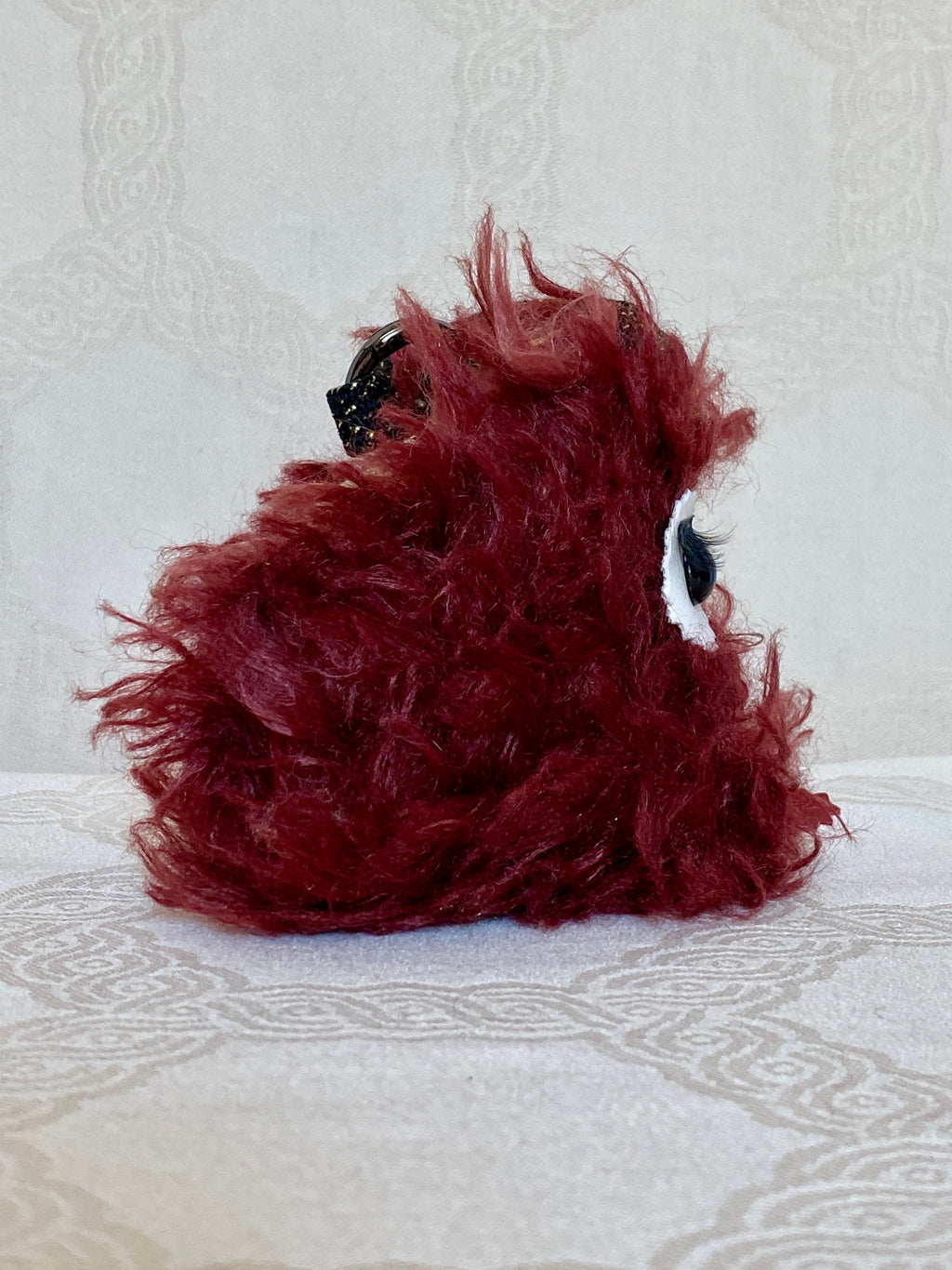Berlingot Bouffon Bordeaux Grognon – Pochette Fantaisie Fait Main | MariParis
