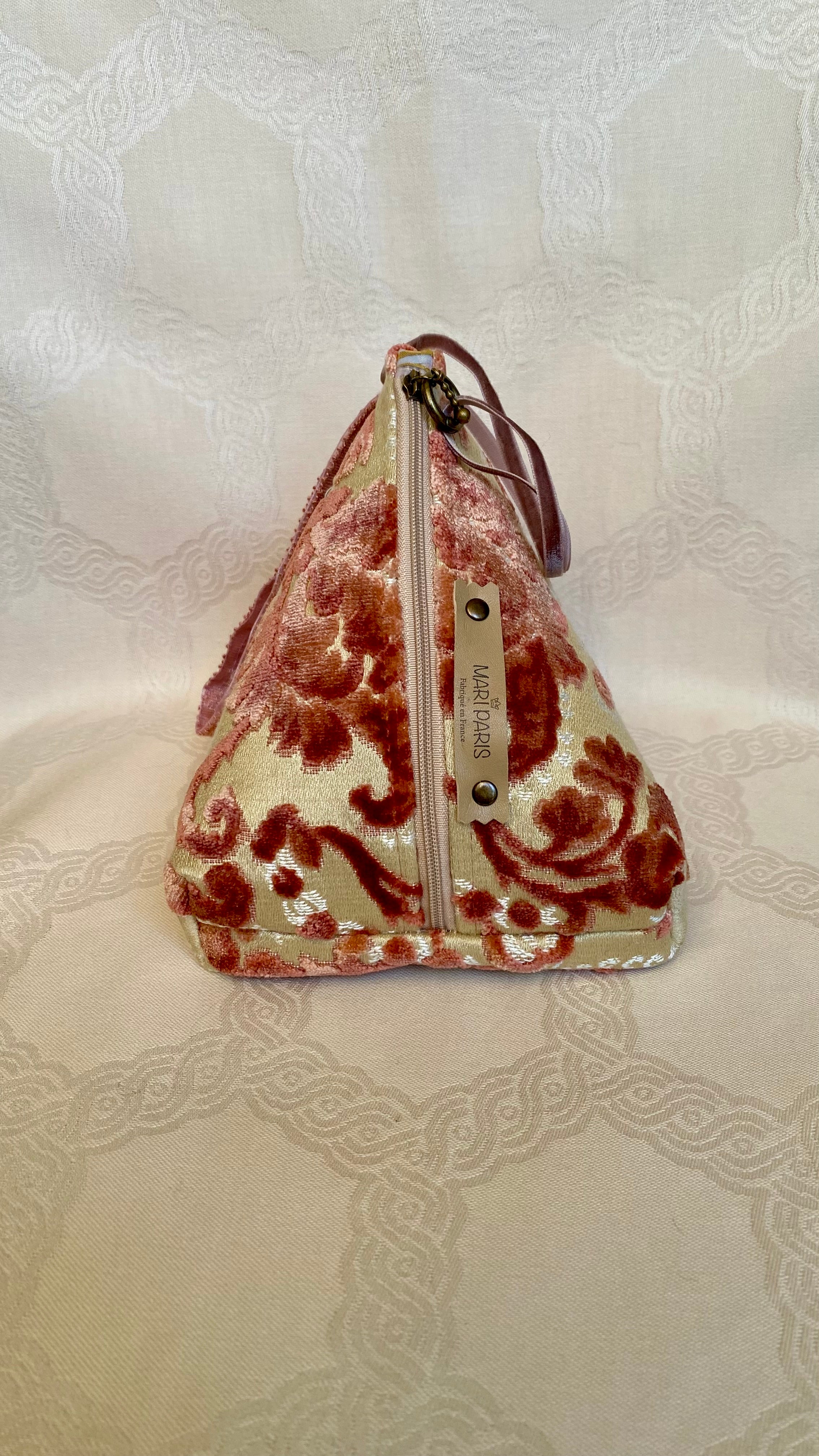 Sac Berlingot MariParis – Collection Marie-Antoinette Pièce unique artisanale Fait main en France