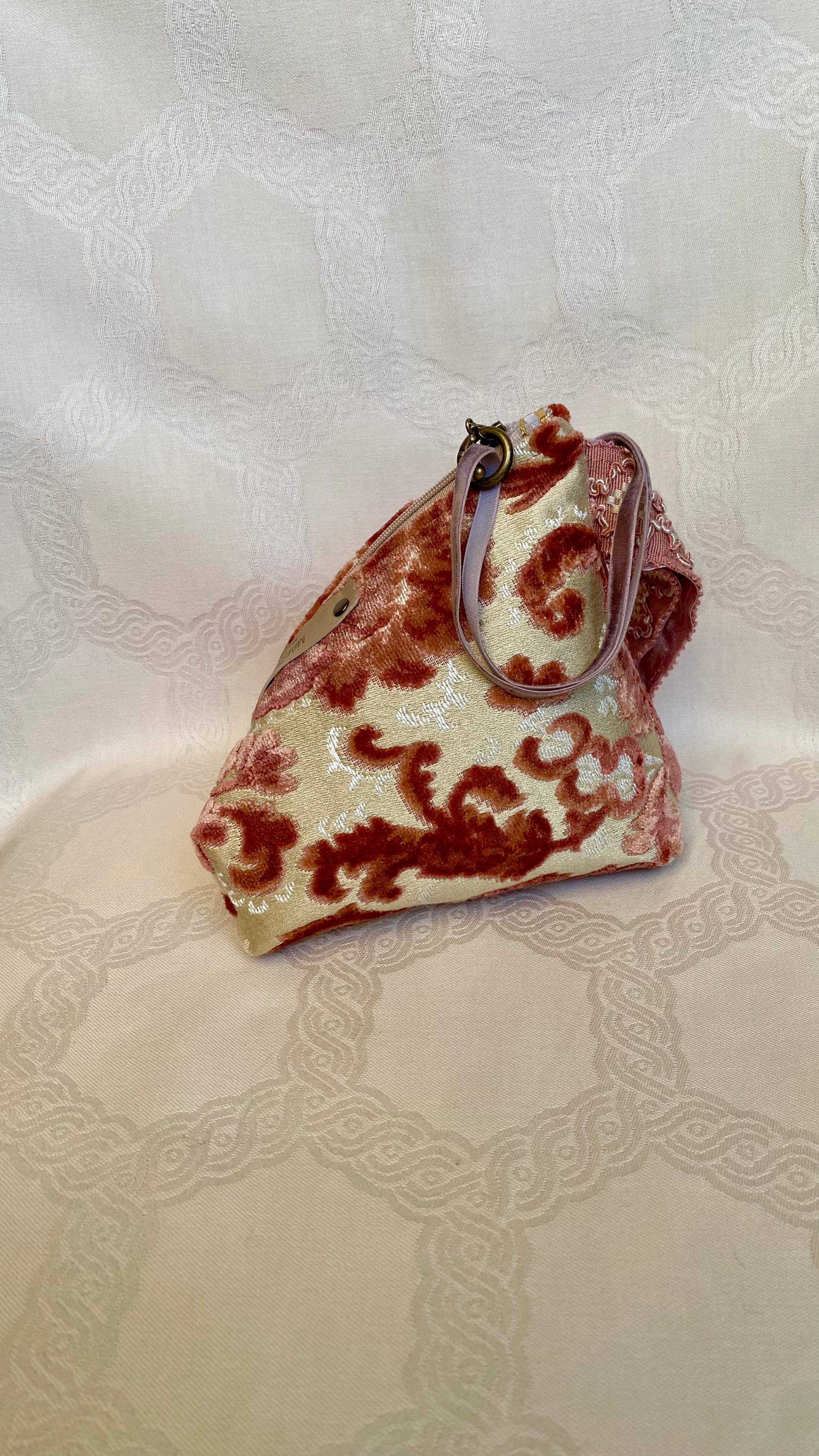 Sac Berlingot MariParis – Collection Marie-Antoinette Pièce unique artisanale Fait main en France