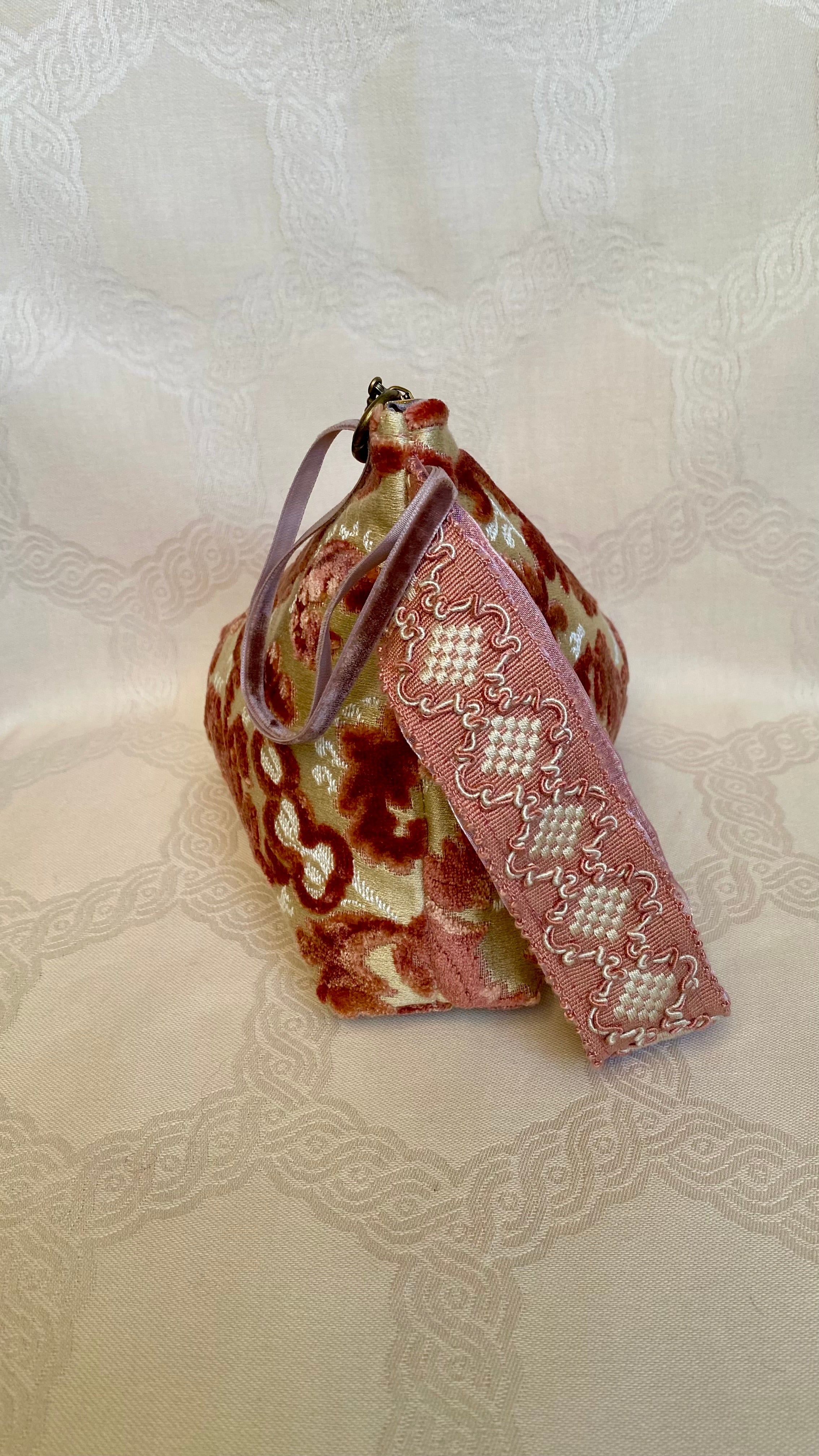 Sac Berlingot MariParis – Collection Marie-Antoinette Pièce unique artisanale Fait main en France