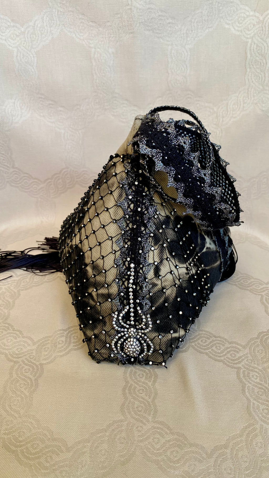 Sac Berlingot MariParis – Collection Rock&Glam     Pièce unique artisanale Fait main en France