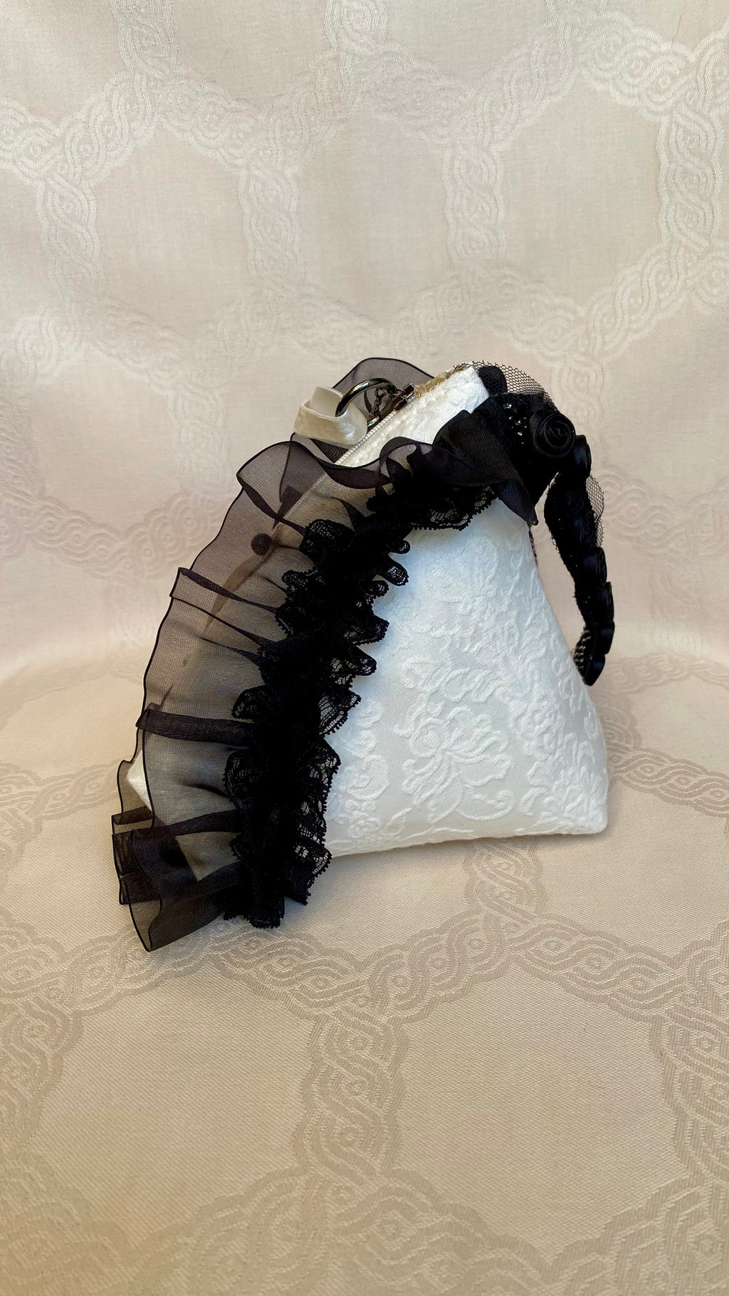 Sac Berlingot MariParis – Collection Venise             Pièce unique artisanale Fait main en France