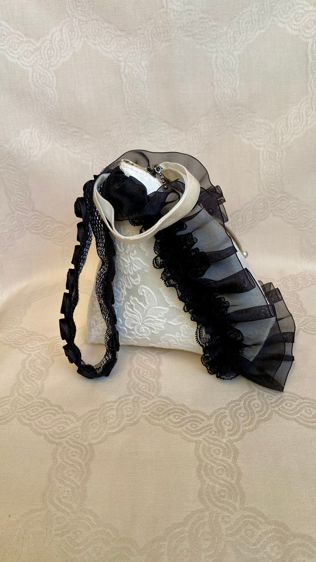 Sac Berlingot MariParis – Collection Venise             Pièce unique artisanale Fait main en France