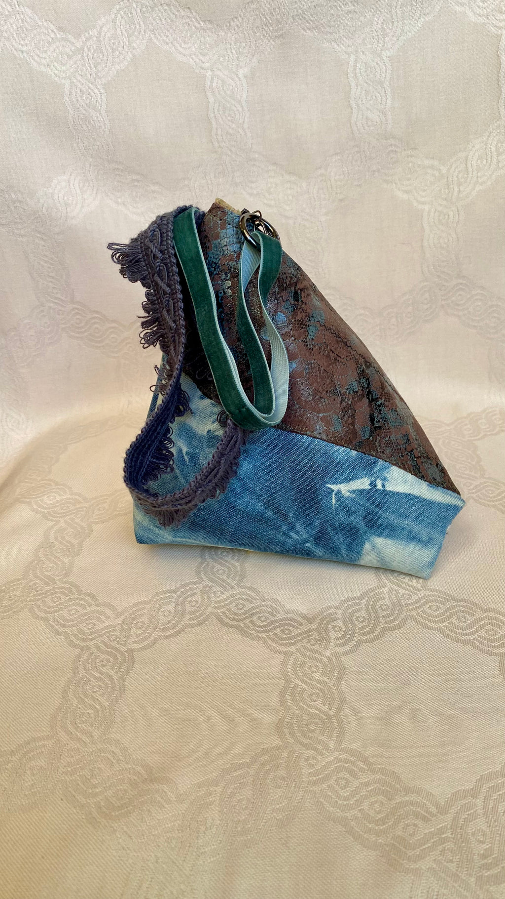 Sac Berlingot MariParis – Collection Rock&Glam     Pièce unique artisanale Fait main en France