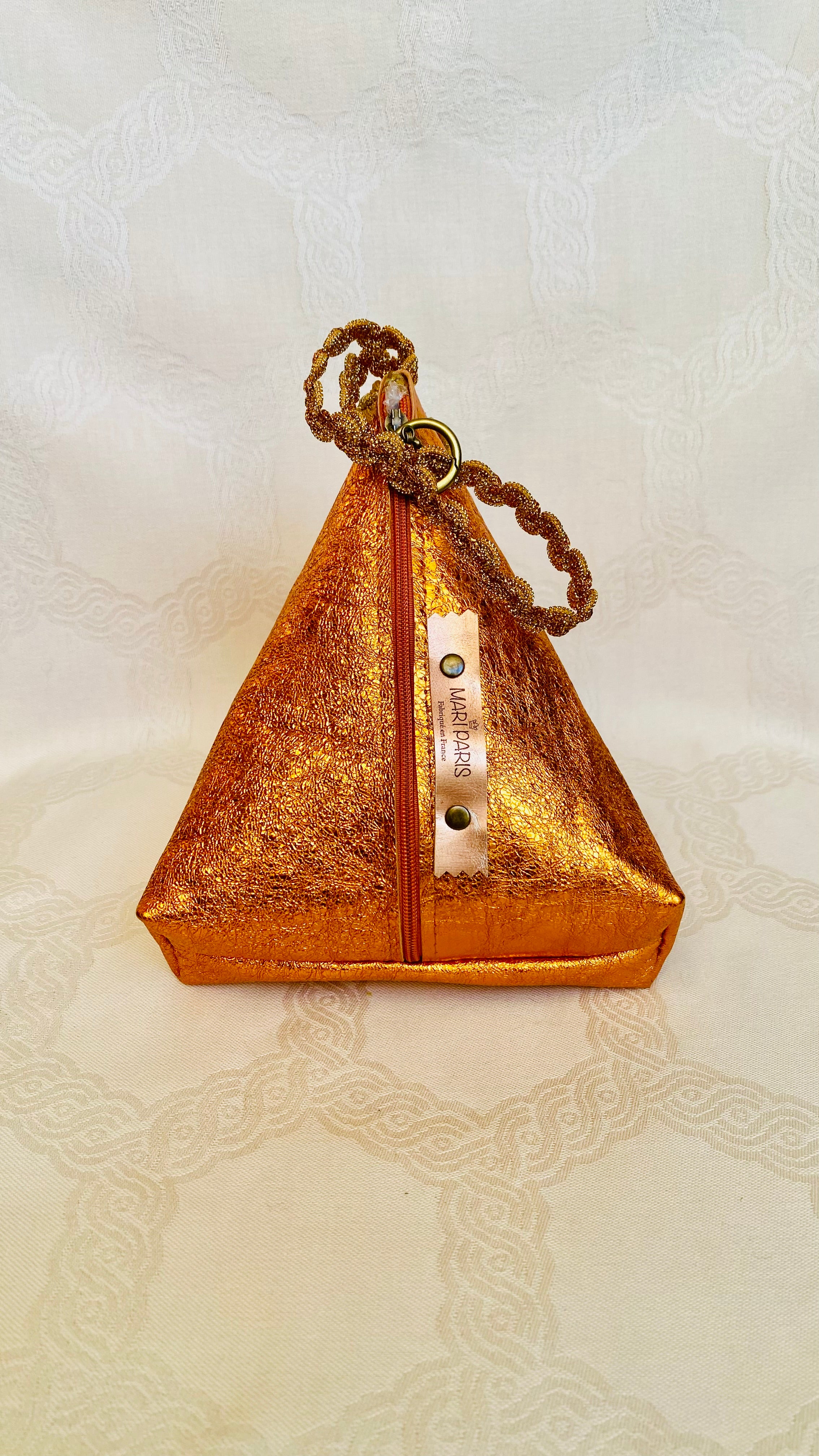 Sac Berlingot MariParis – Pièce unique artisanale Fait main en France