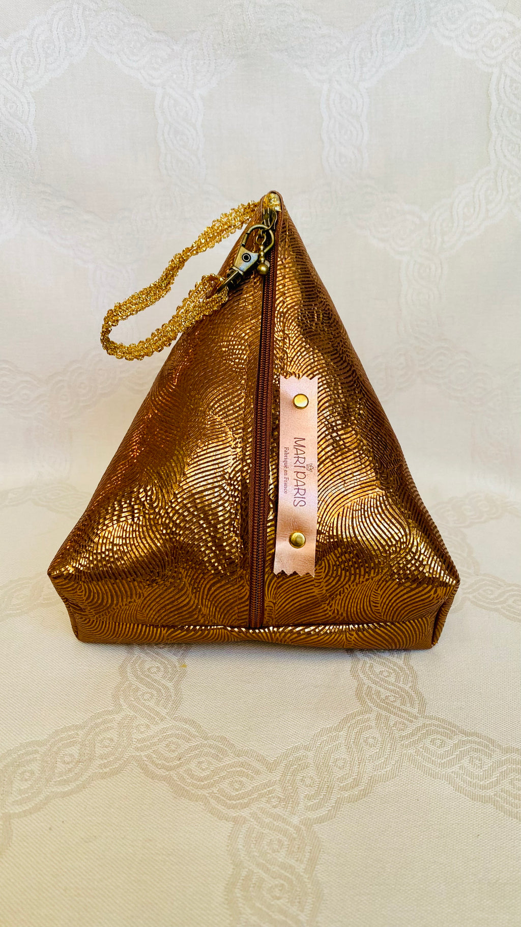 Sac Berlingot MariParis – Collection Les Années Folles Pièce unique artisanale Fait main en France