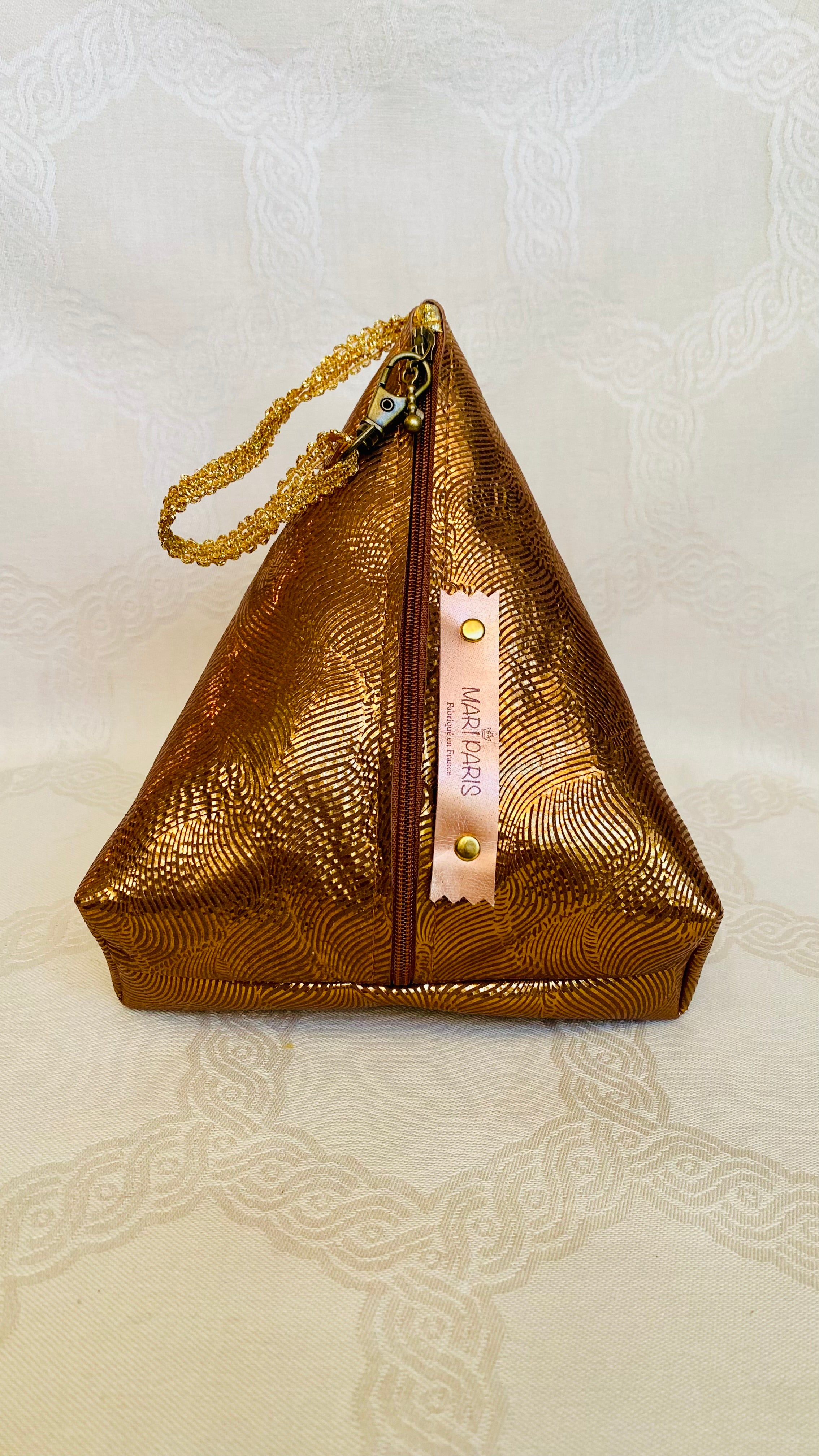 Sac Berlingot MariParis – Pièce unique artisanale Fait main en France