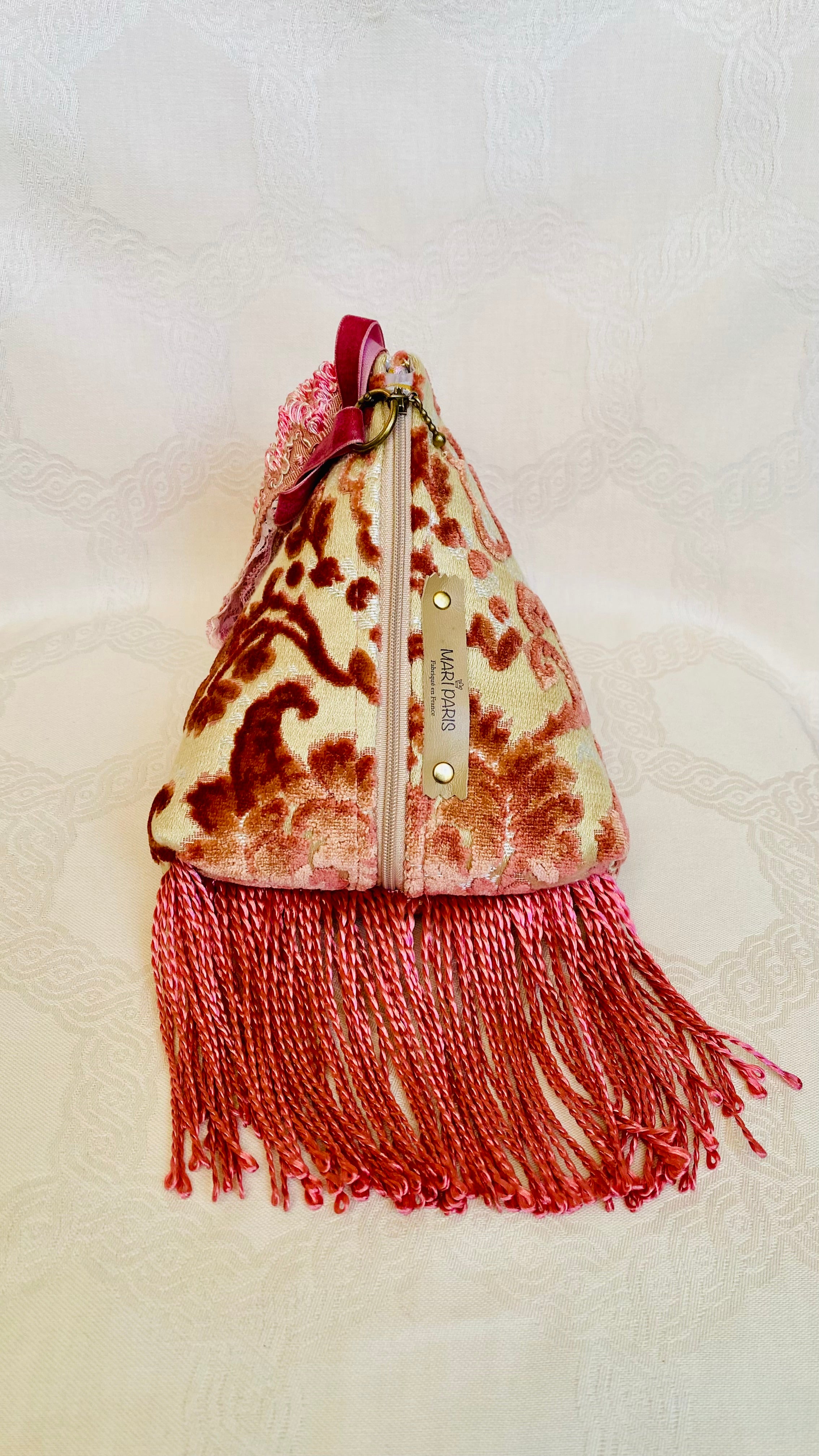 Sac Berlingot MariParis – Collection Marie-Antoinette Pièce unique artisanale Fait main en France