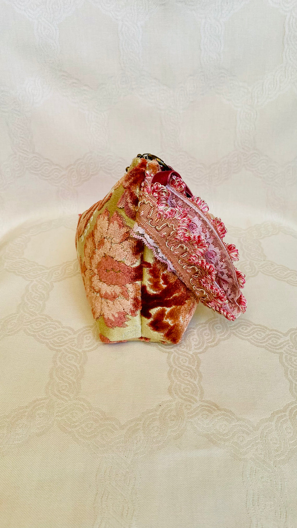 Sac Berlingot MariParis – Collection Marie-Antoinette Pièce unique artisanale Fait main en France