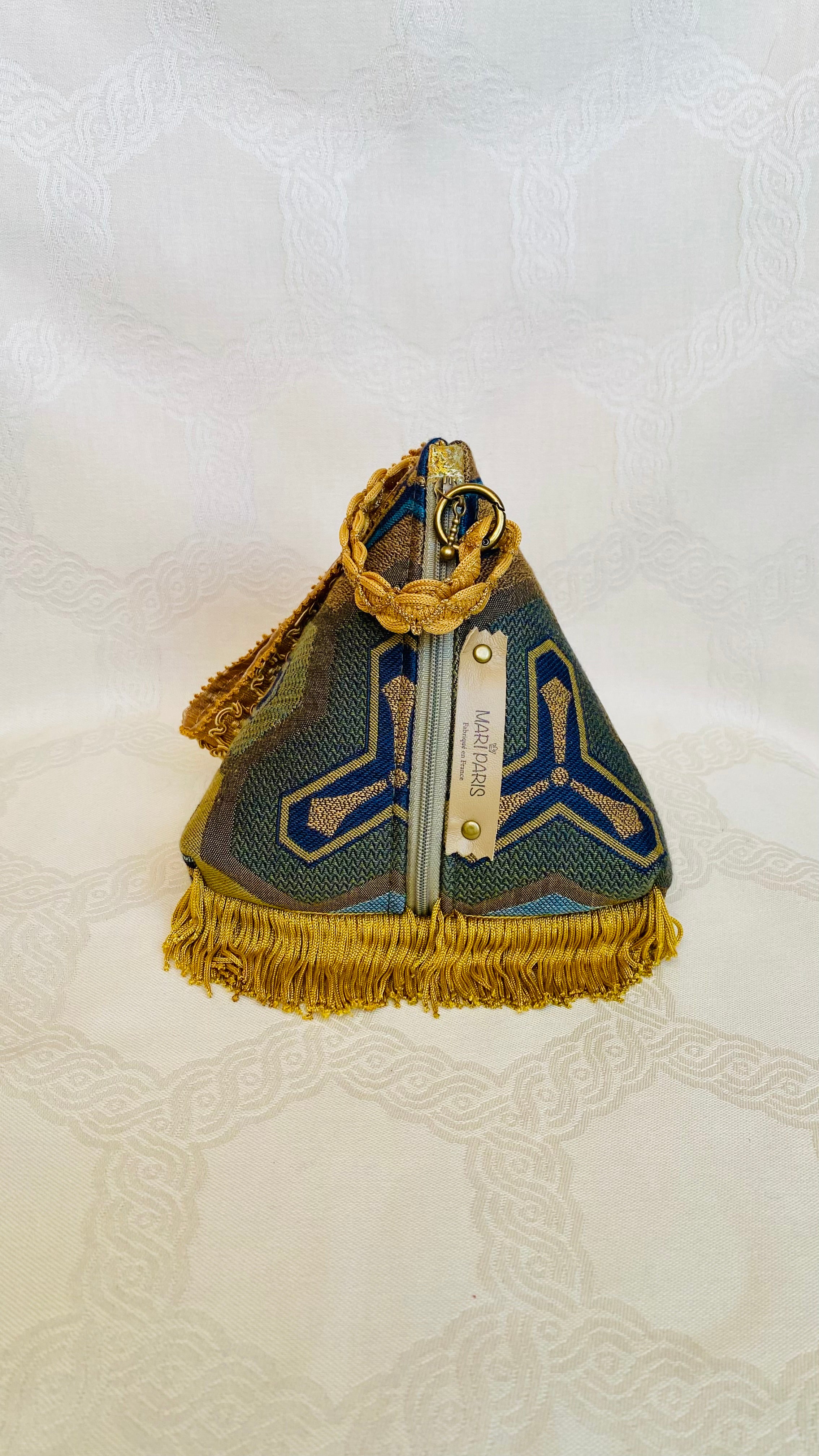 Sac Berlingot MariParis – Pièce unique artisanale Fait main en France