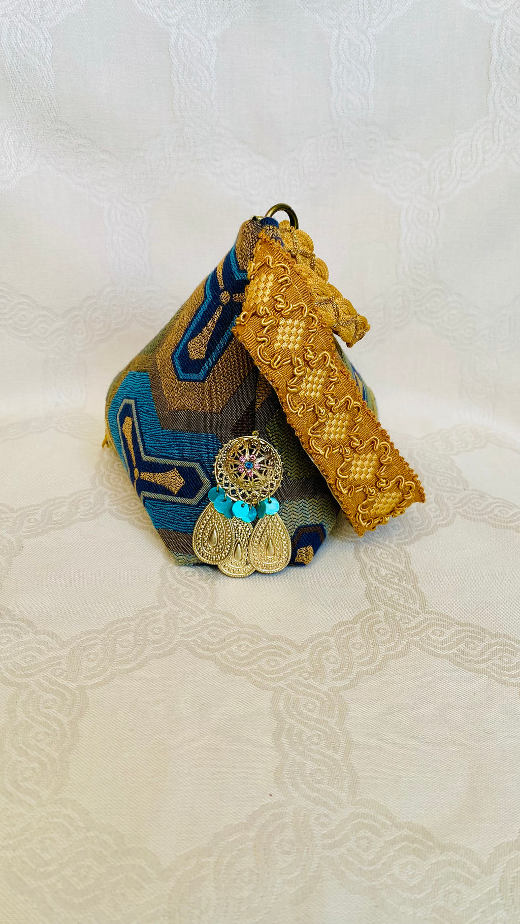 Sac Berlingot MariParis – Collection Les Années Folles Pièce unique artisanale Fait main en France