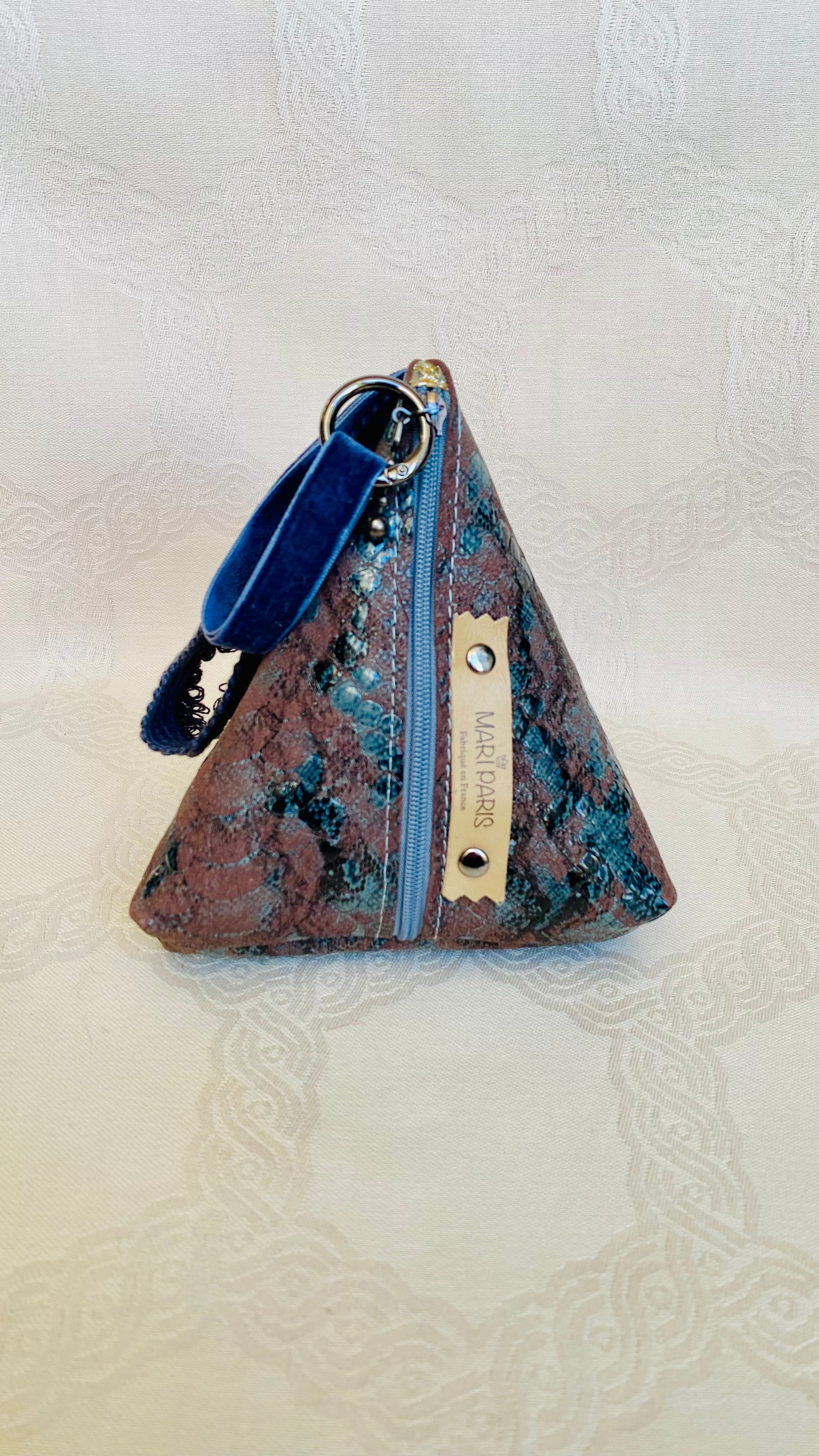 Sac Berlingot MariParis – Collection Rock&Glam     Pièce unique artisanale Fait main en France