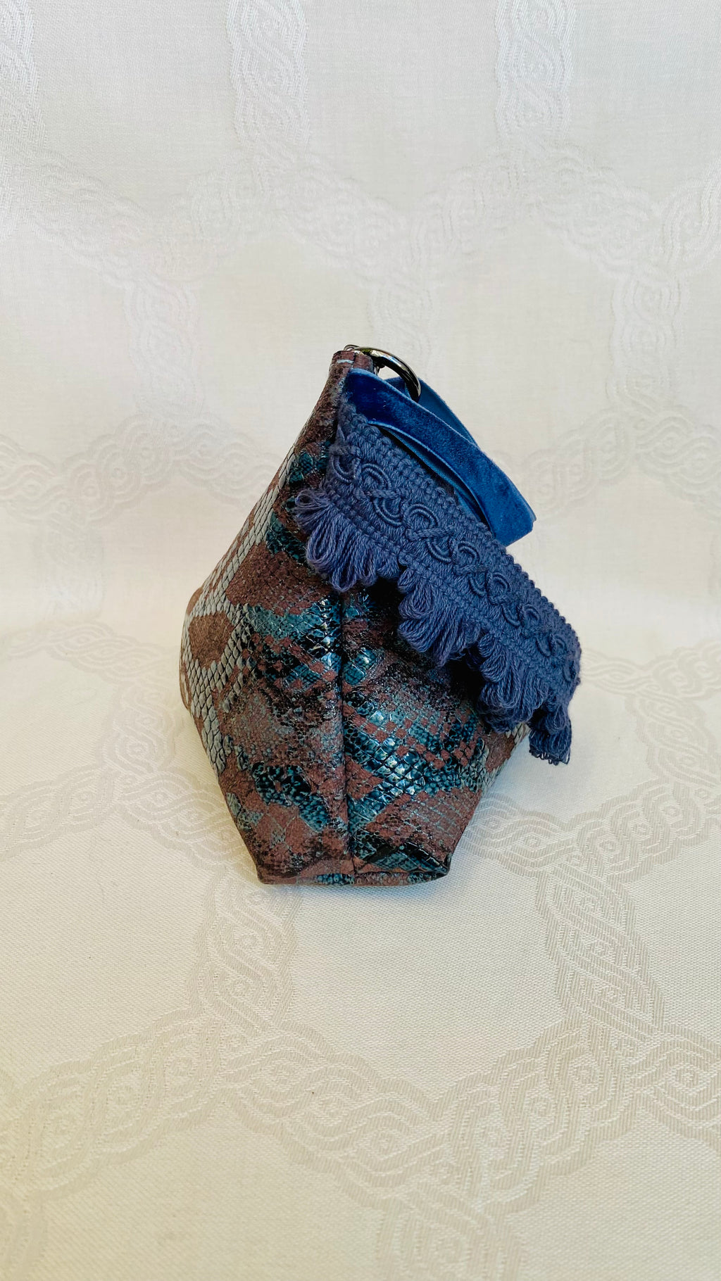 Sac Berlingot MariParis – Collection Rock&Glam     Pièce unique artisanale Fait main en France