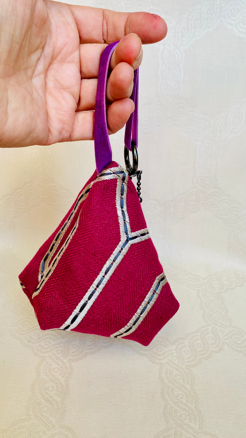 Sac Berlingot MariParis – Collection Les Essentiels Pièce unique artisanale Fait main en France