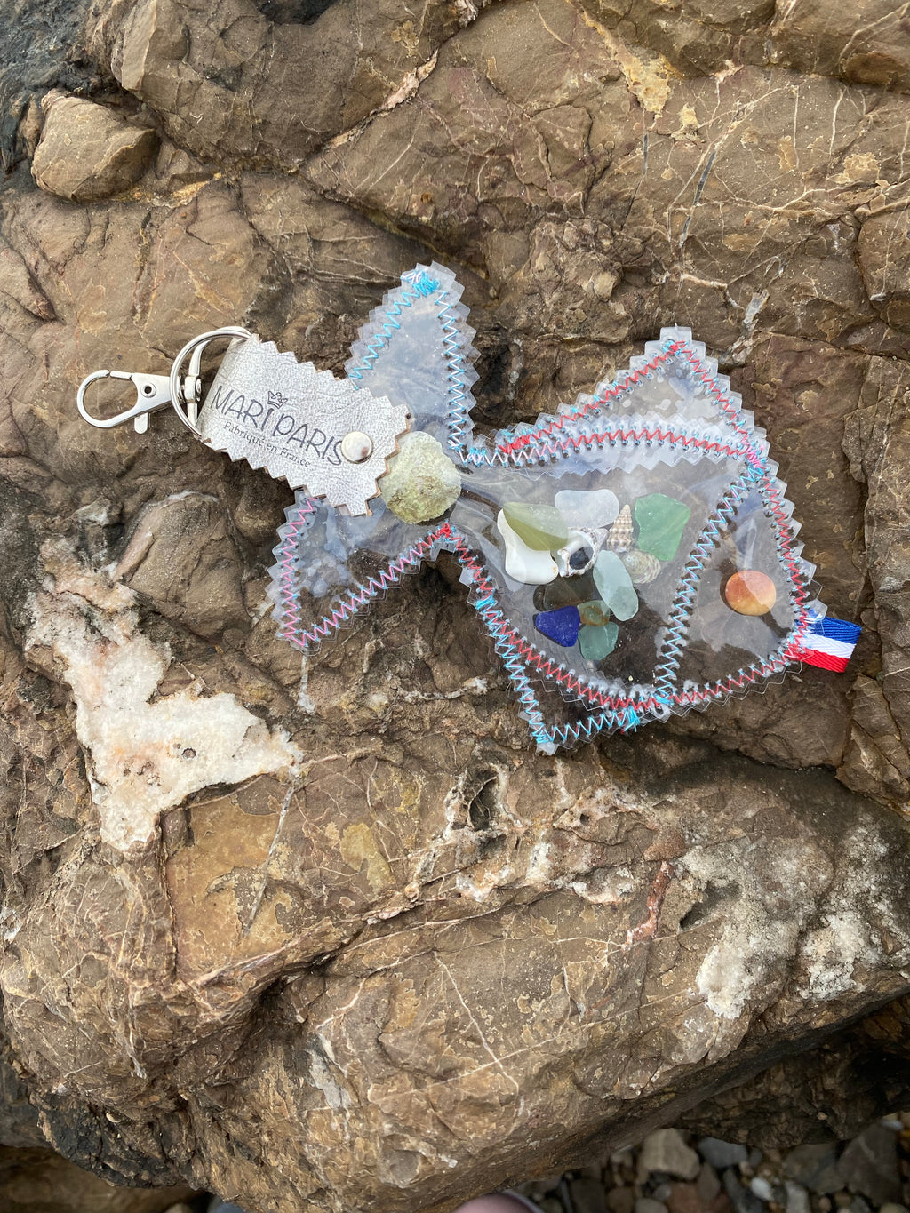 Porte-Clés / Bijou de sac MariParis - Collection Trésors Marins