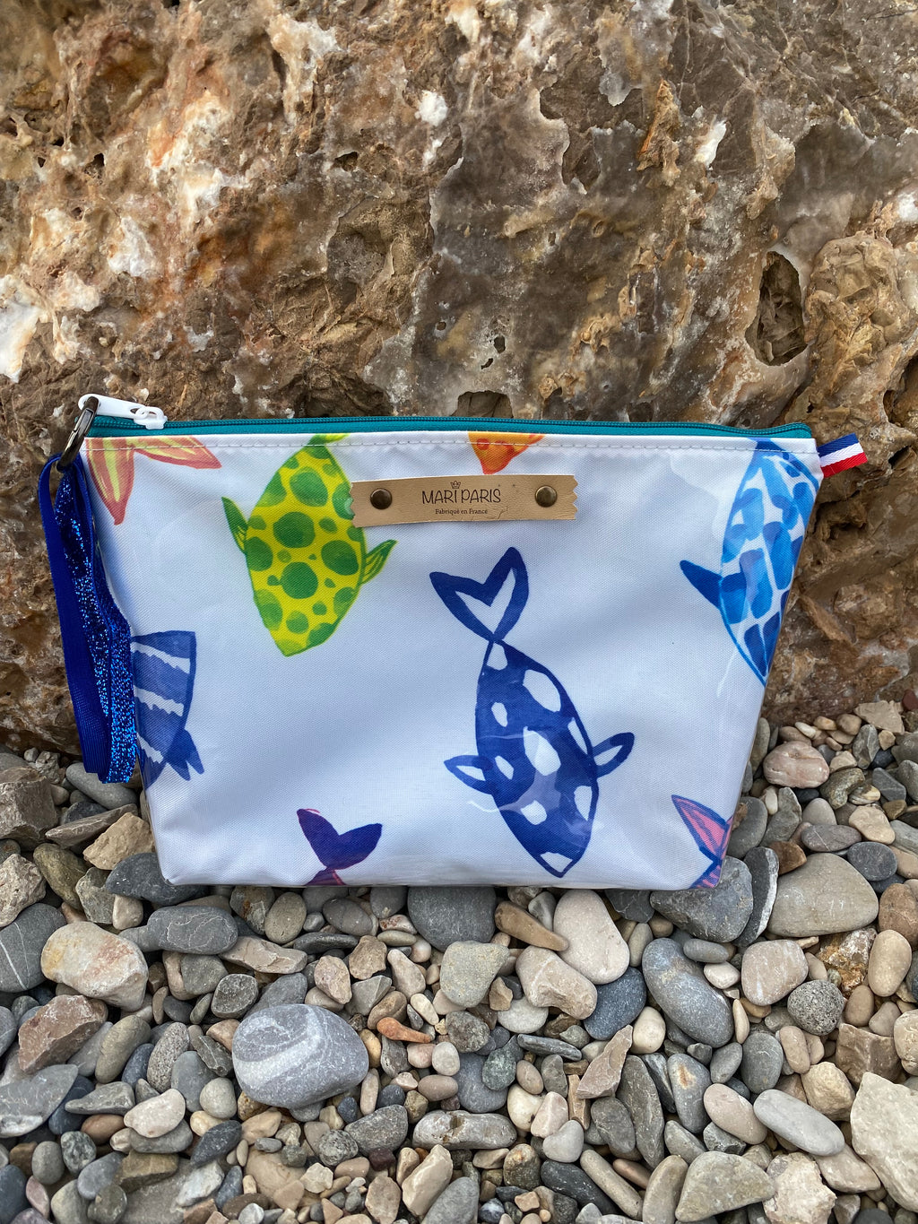 Trousse imperméable MariParis – Collection Trésors Marins