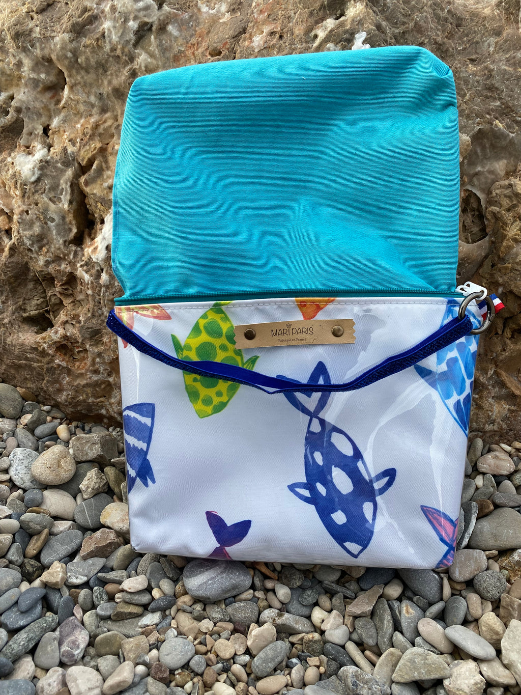 Trousse imperméable MariParis – Collection Trésors Marins