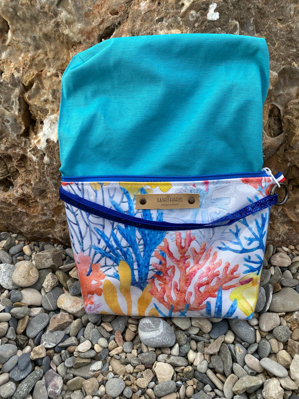 Trousse imperméable MariParis – Collection Trésors Marins