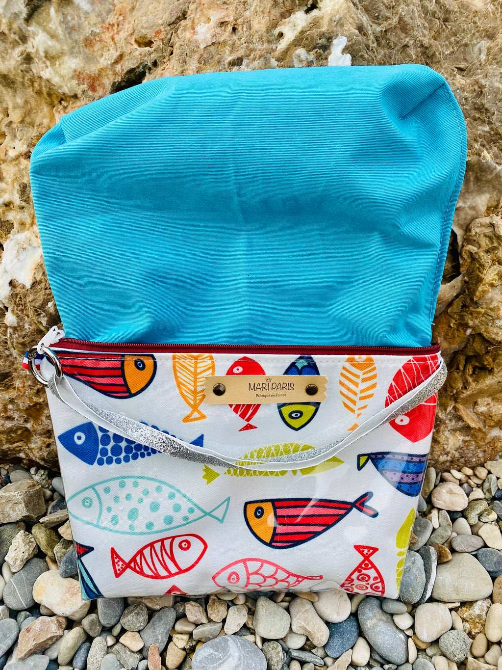 Trousse imperméable MariParis – Collection Trésors Marins