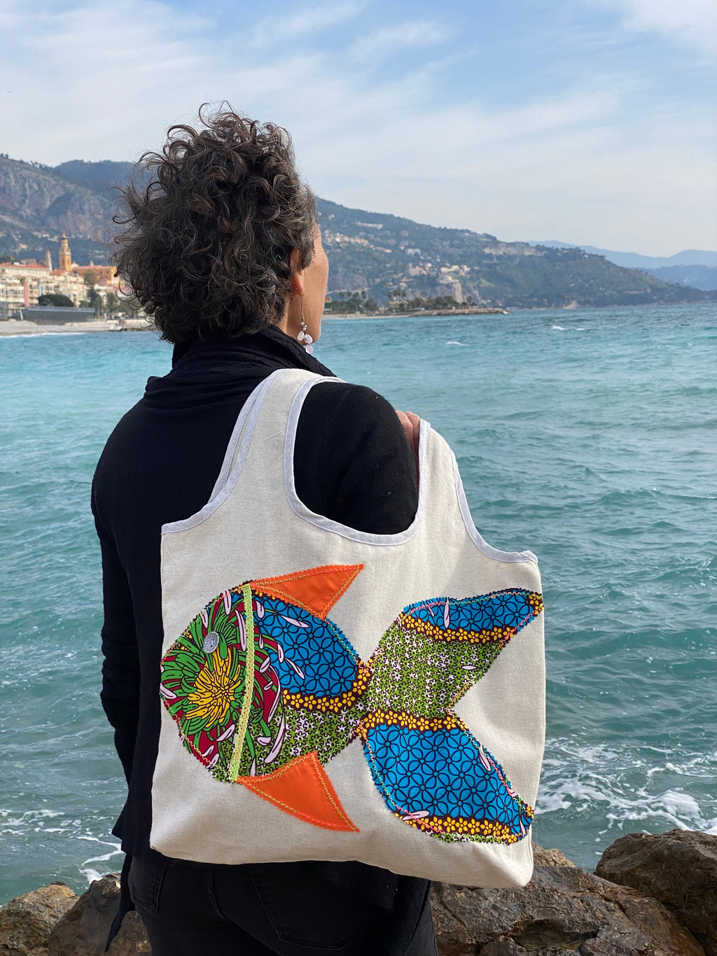 Sac Cabas MariParis – Collection Trésors Marins