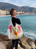 Grand Sac Cabas MariParis – Collection Trésors Marins