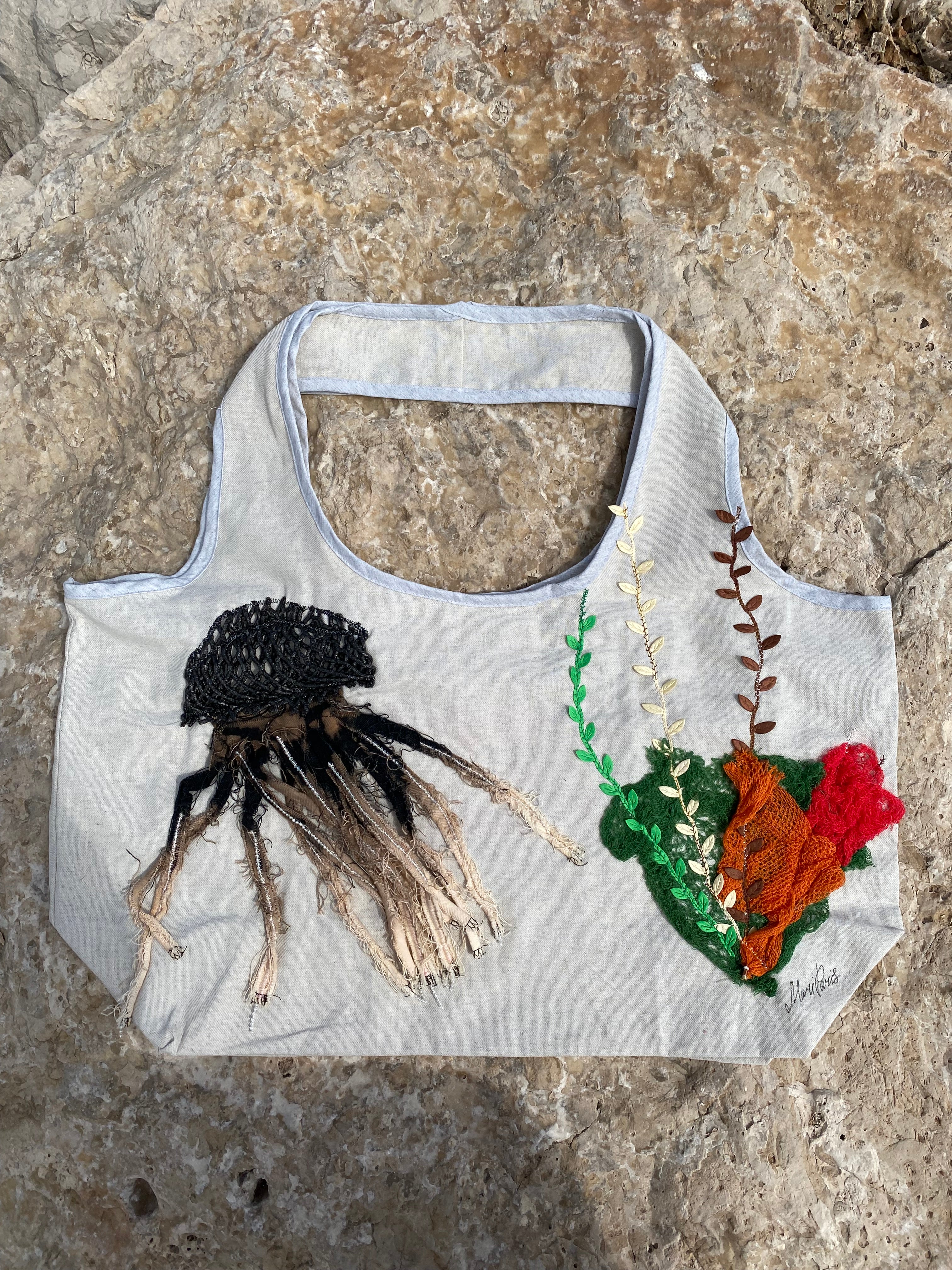 Grand Sac Cabas MariParis – Collection Trésors Marins