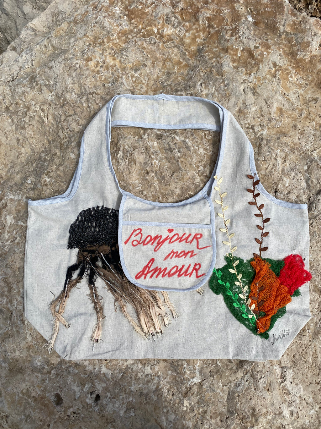 Grand Sac Cabas MariParis – Collection Trésors Marins