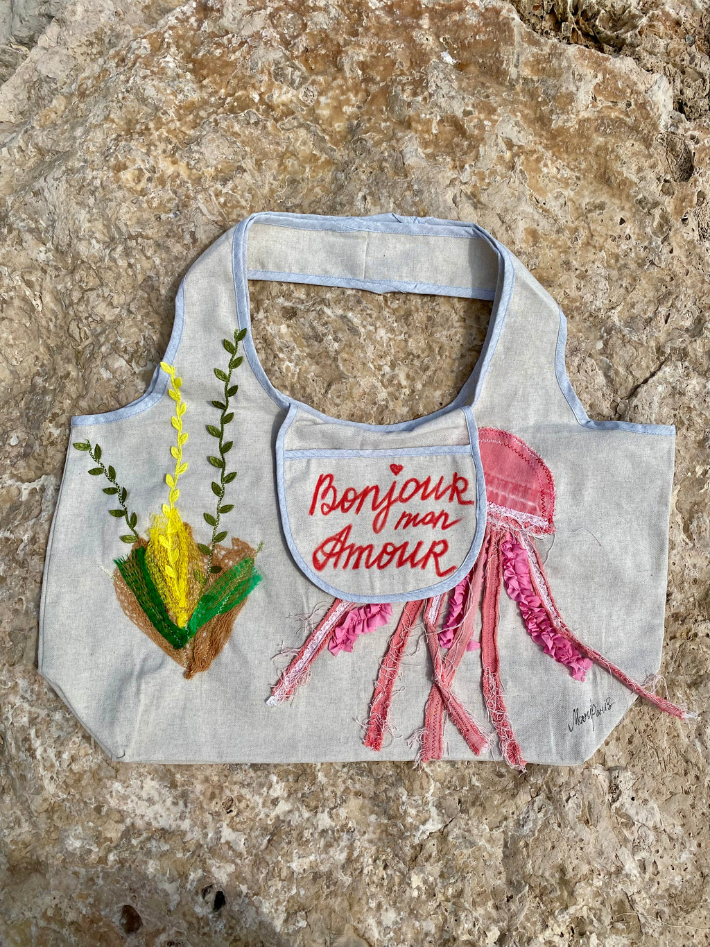 Grand Sac Cabas MariParis – Collection Trésors Marins
