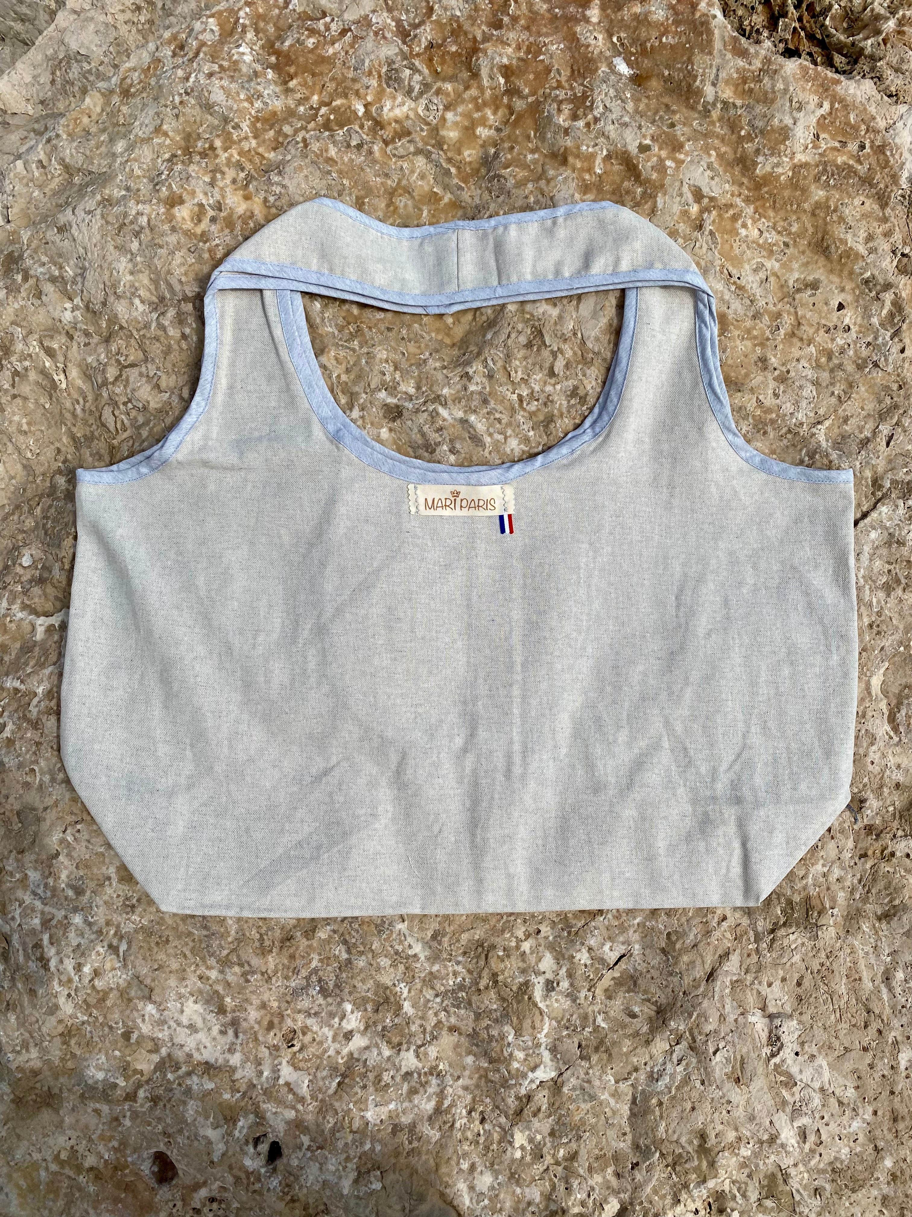 Grand Sac Cabas MariParis – Collection Trésors Marins