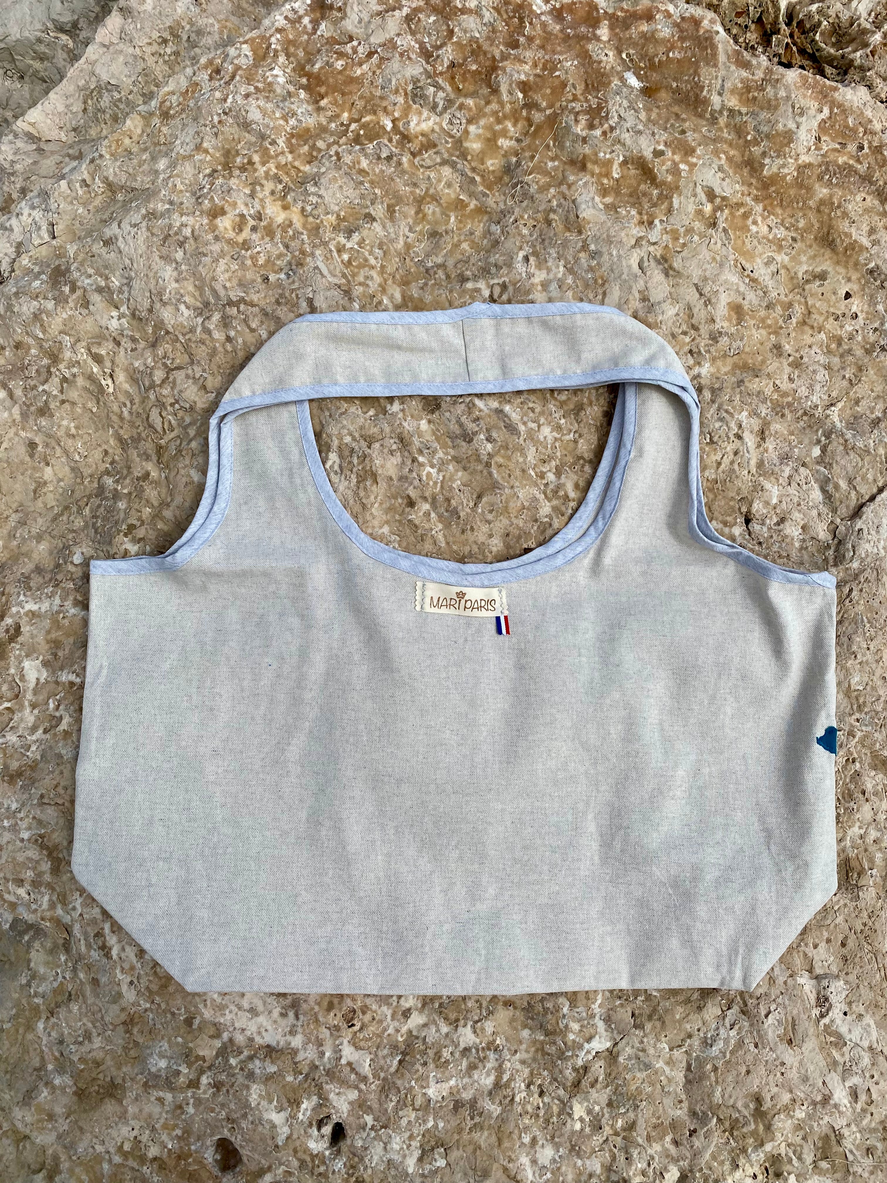 Grand Sac Cabas MariParis – Collection Trésors Marins