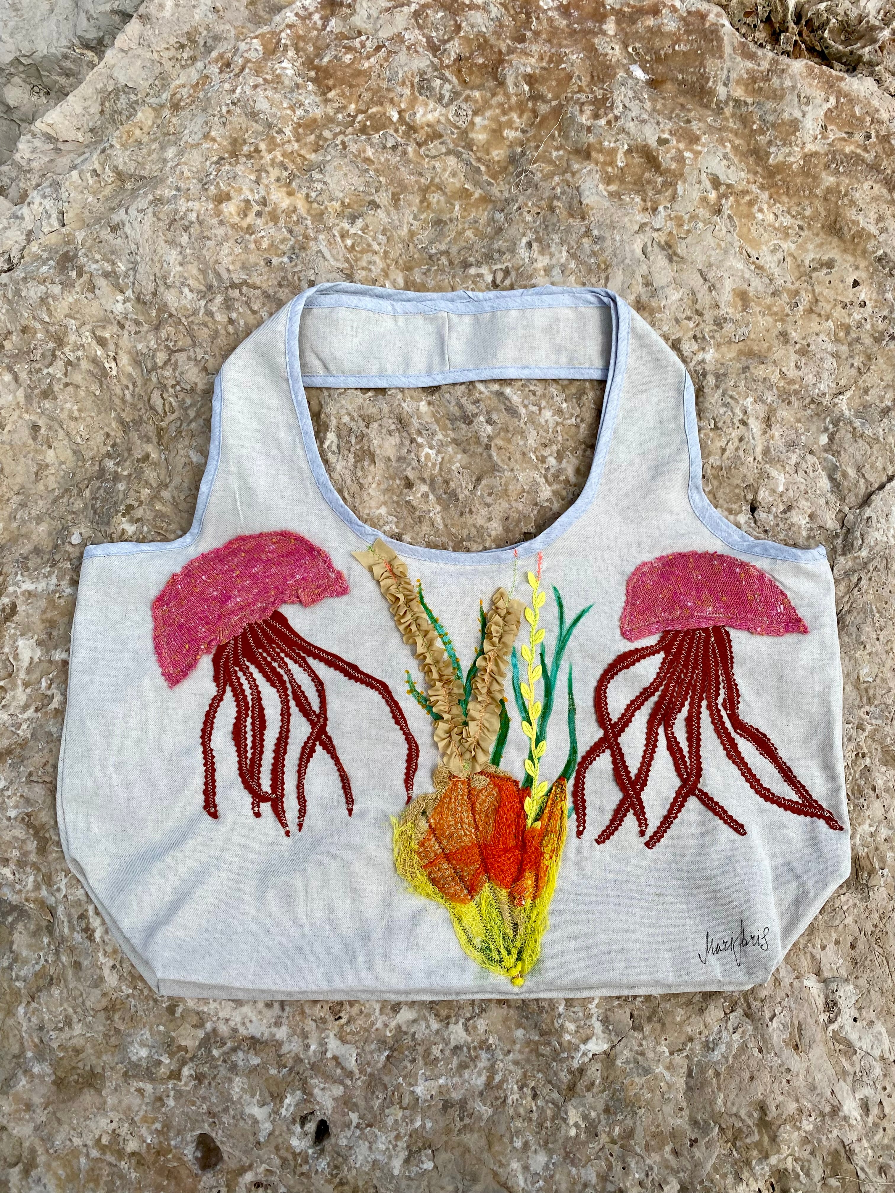 Grand Sac Cabas MariParis – Collection Trésors Marins