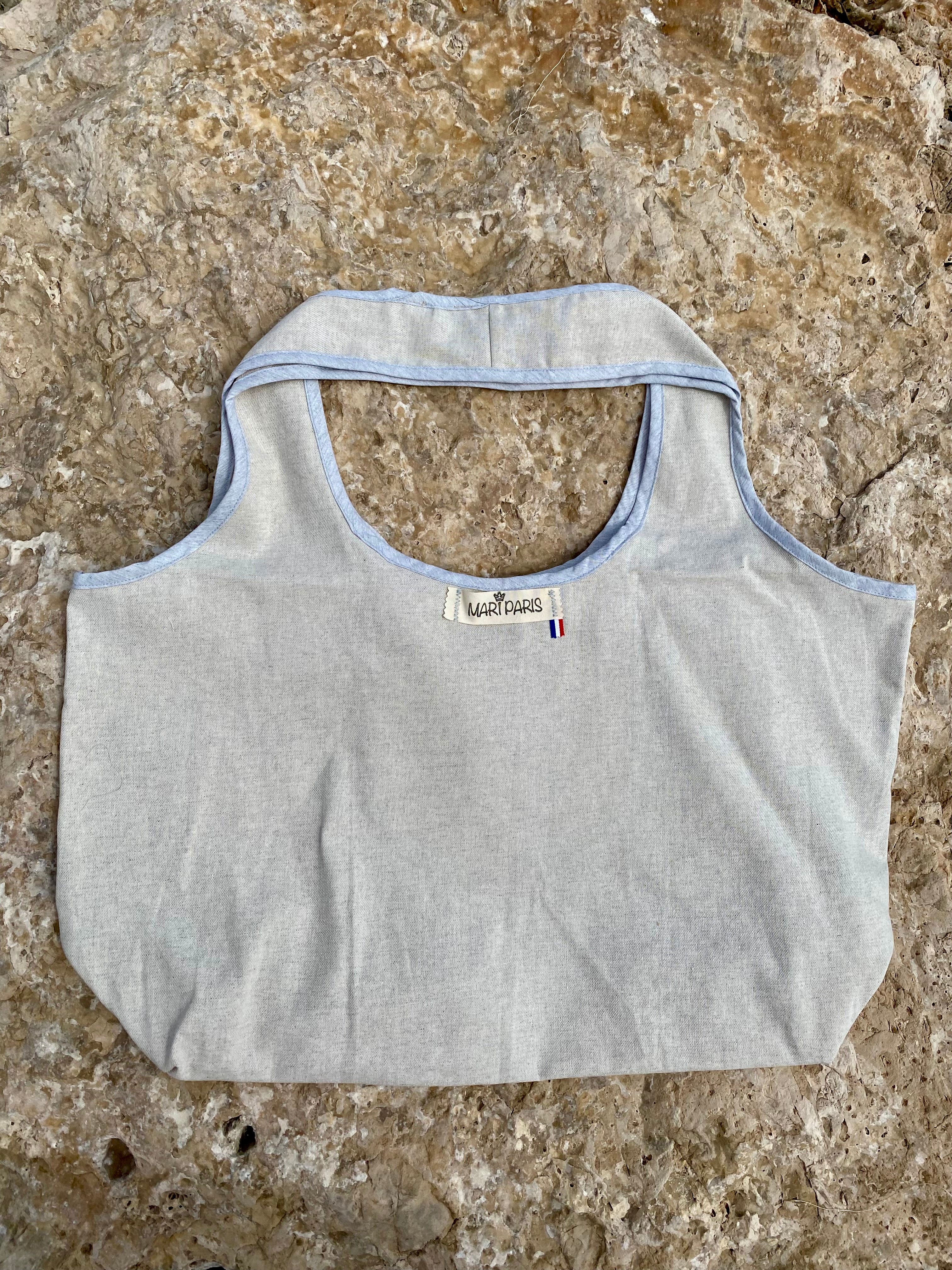 Grand Sac Cabas MariParis – Collection Trésors Marins