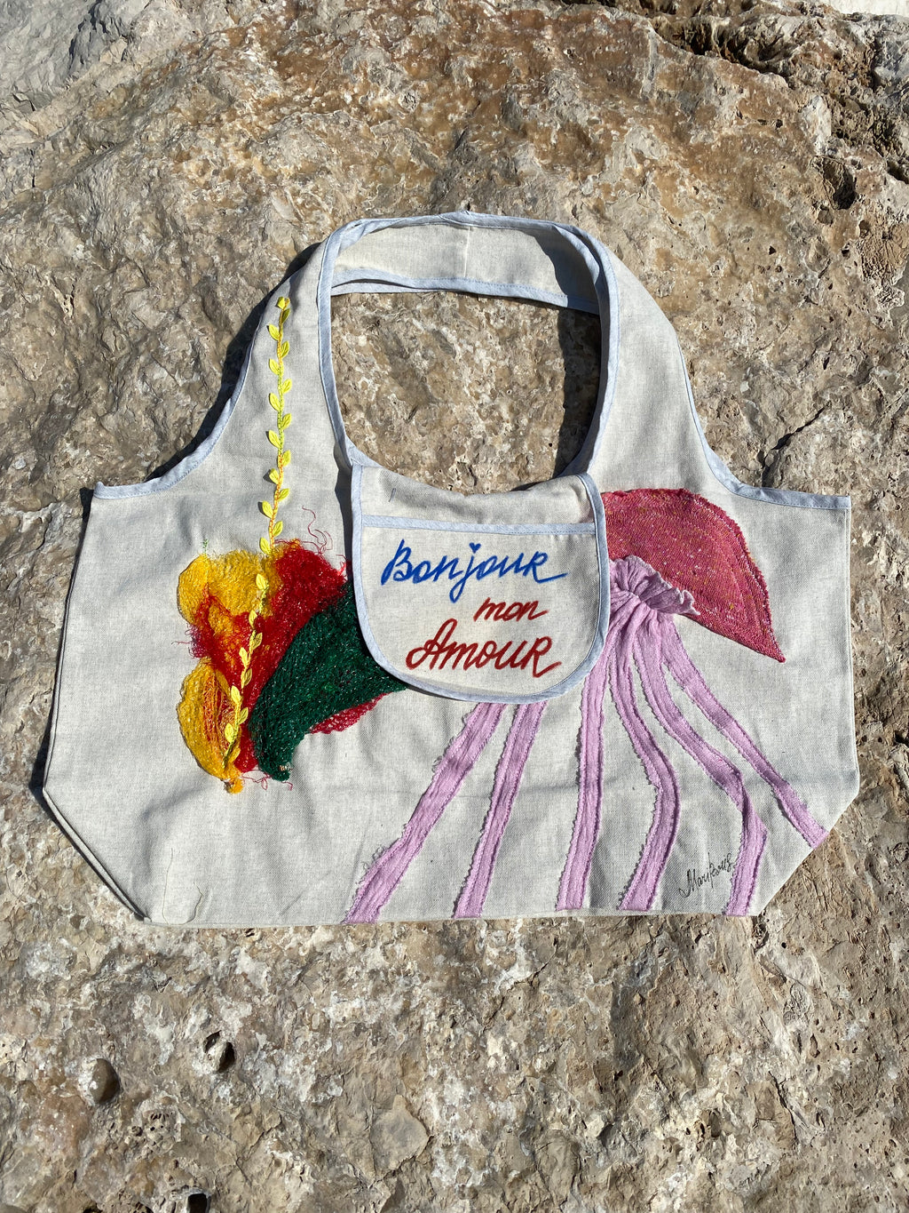 Grand Sac Cabas MariParis – Collection Trésors Marins