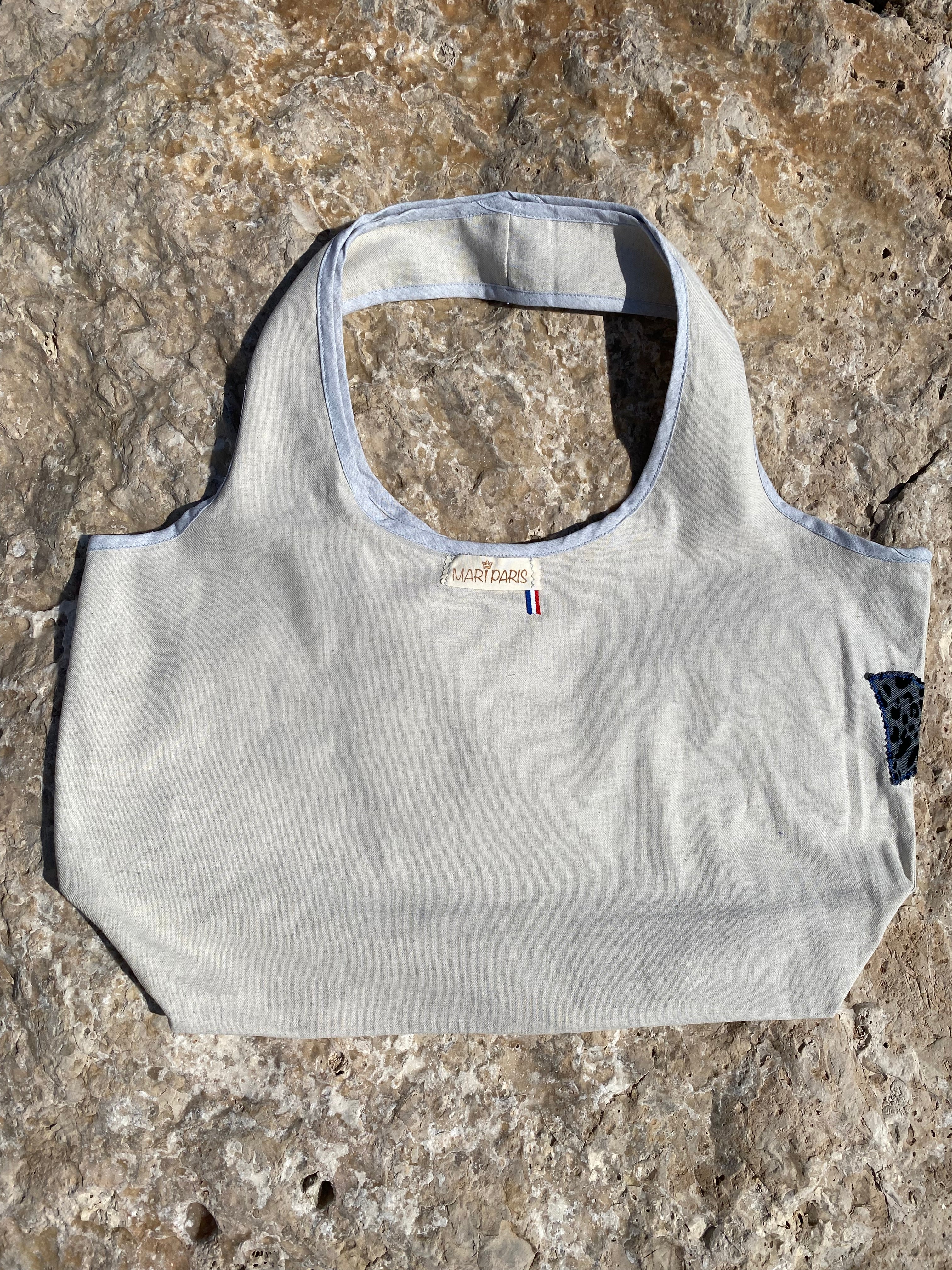 Grand Sac Cabas MariParis – Collection Trésors Marins