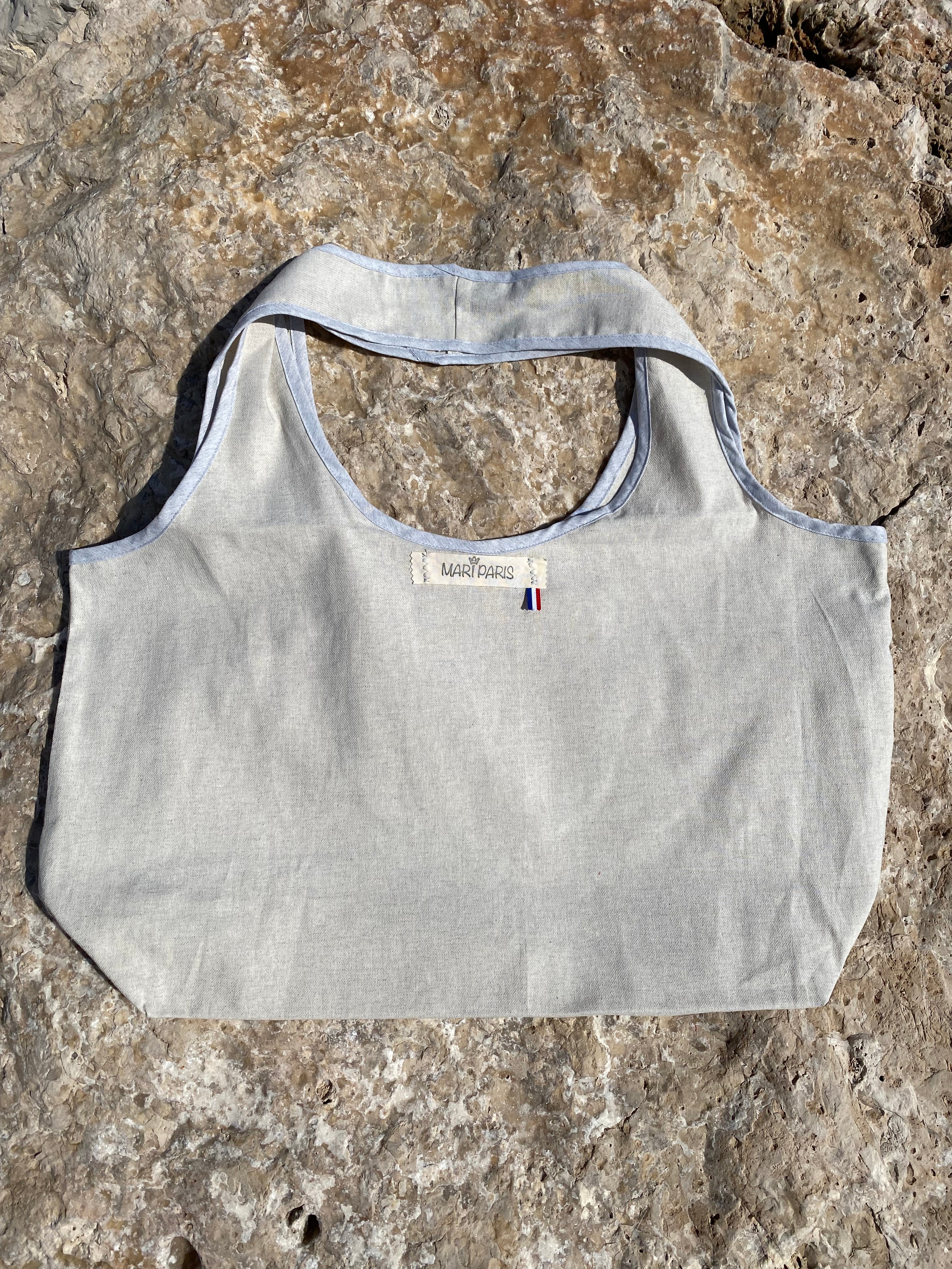 Grand Sac Cabas MariParis – Collection Trésors Marins