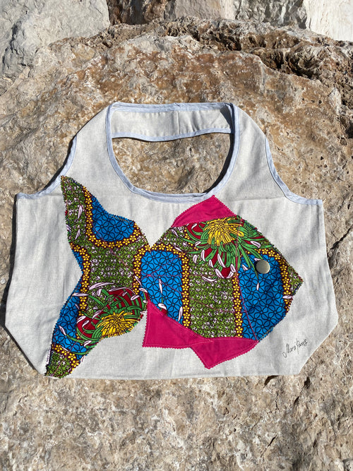 Grand Sac Cabas MariParis – Collection Trésors Marins