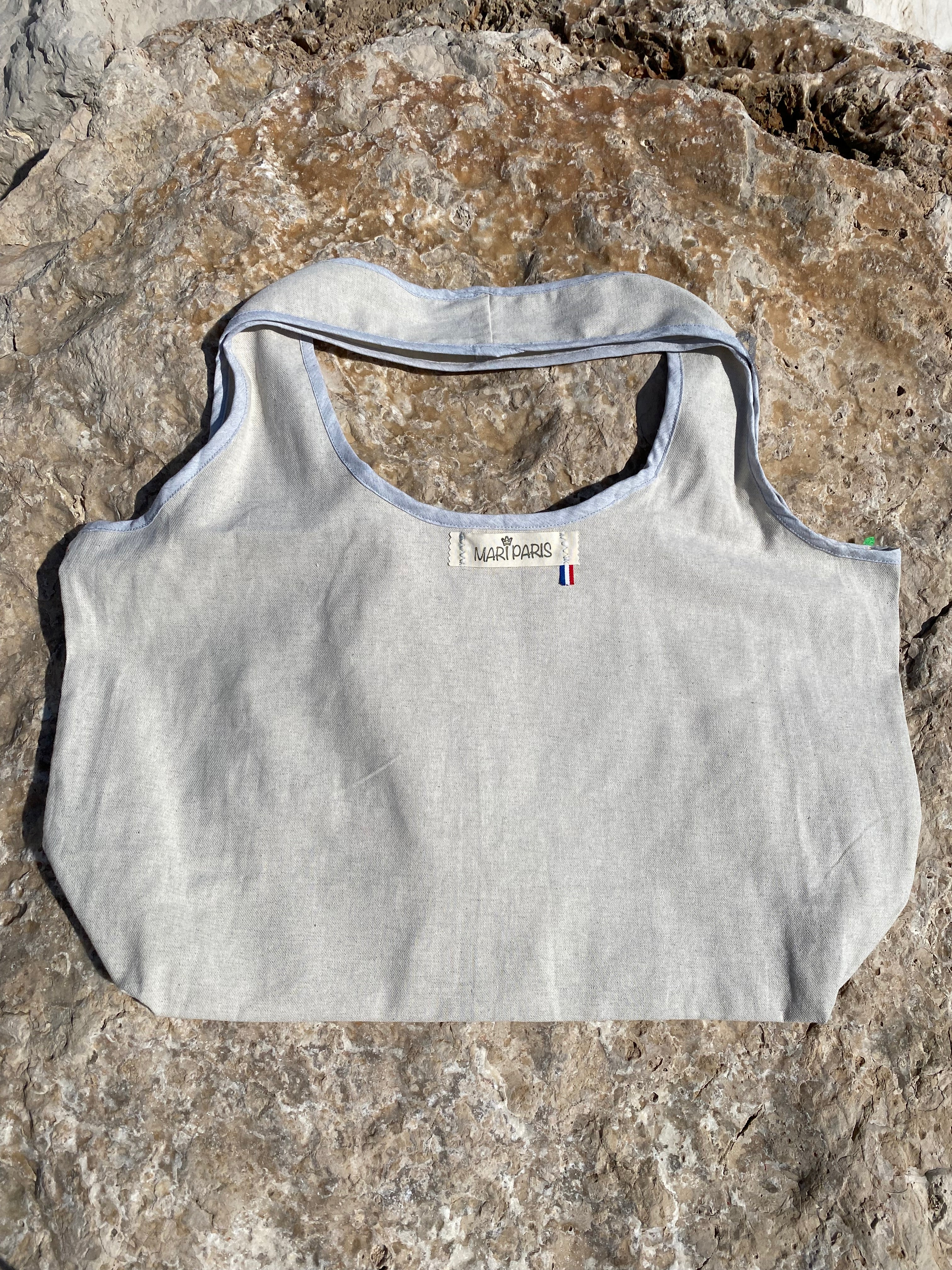 Grand Sac Cabas MariParis – Collection Trésors Marins