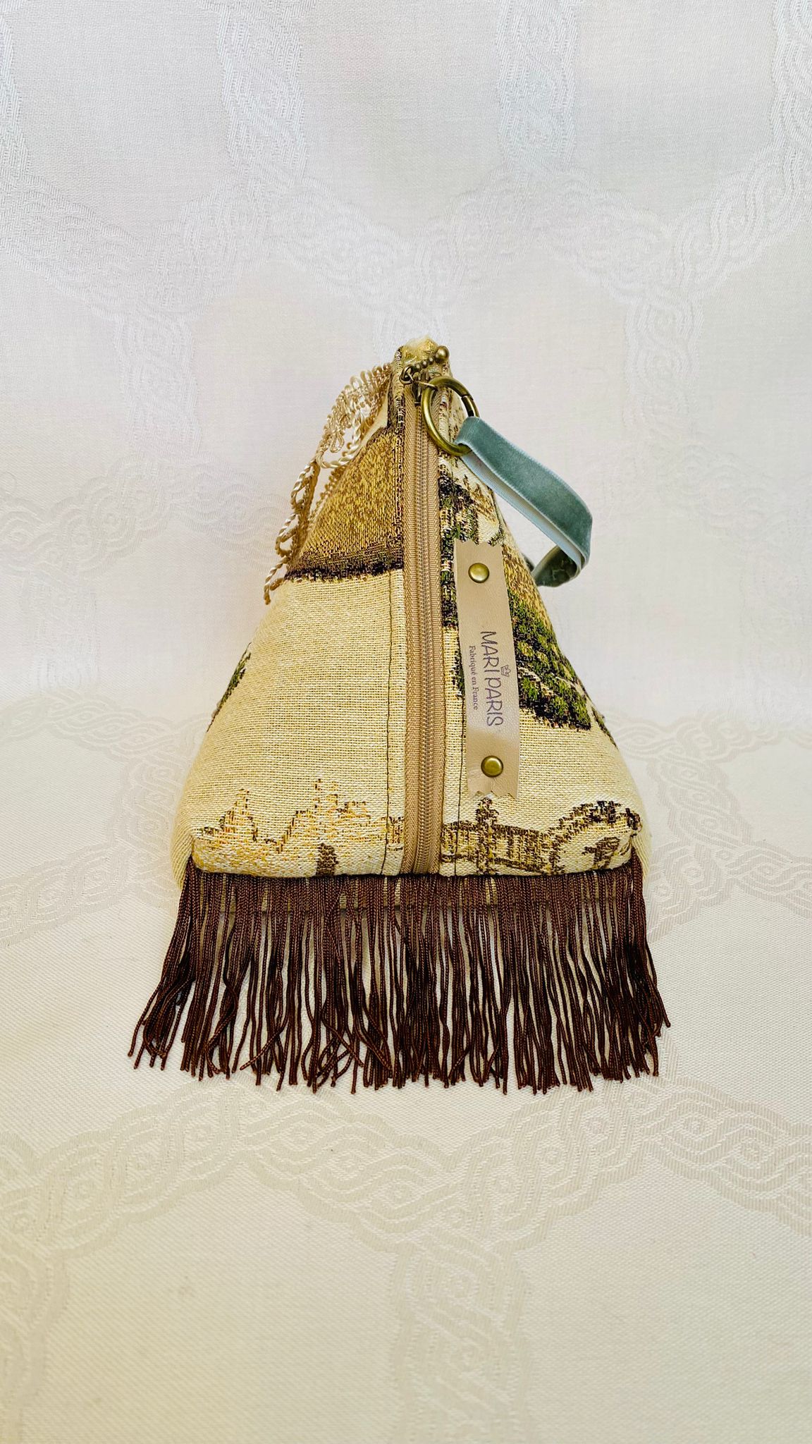 Sac Berlingot MariParis – Collection Les Essentiels Pièce unique artisanale Fait main en France