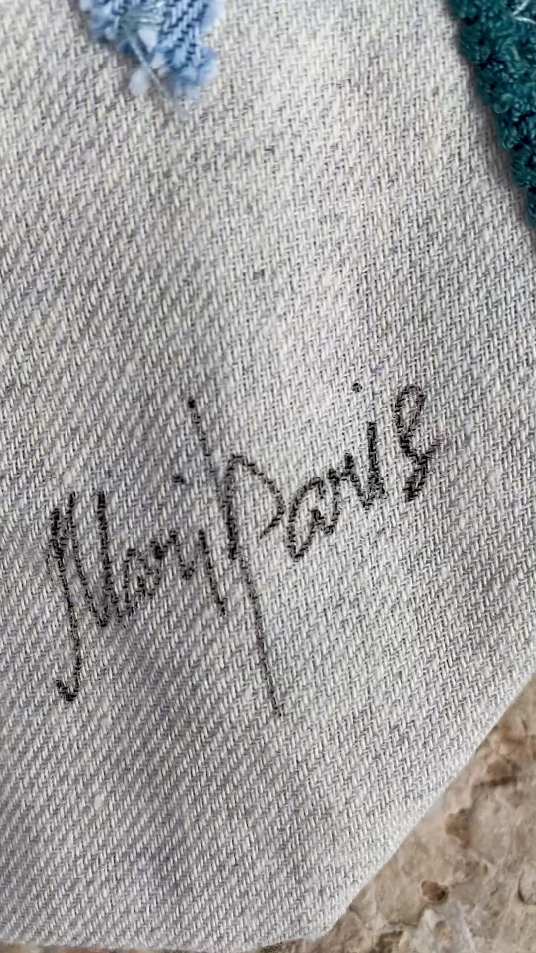 Grand Sac Cabas MariParis – Collection Trésors Marins