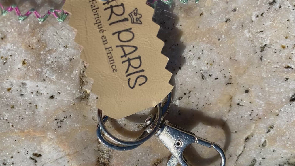 Porte-clés / Bijou de sac MariParis – Collection Trésors Marins